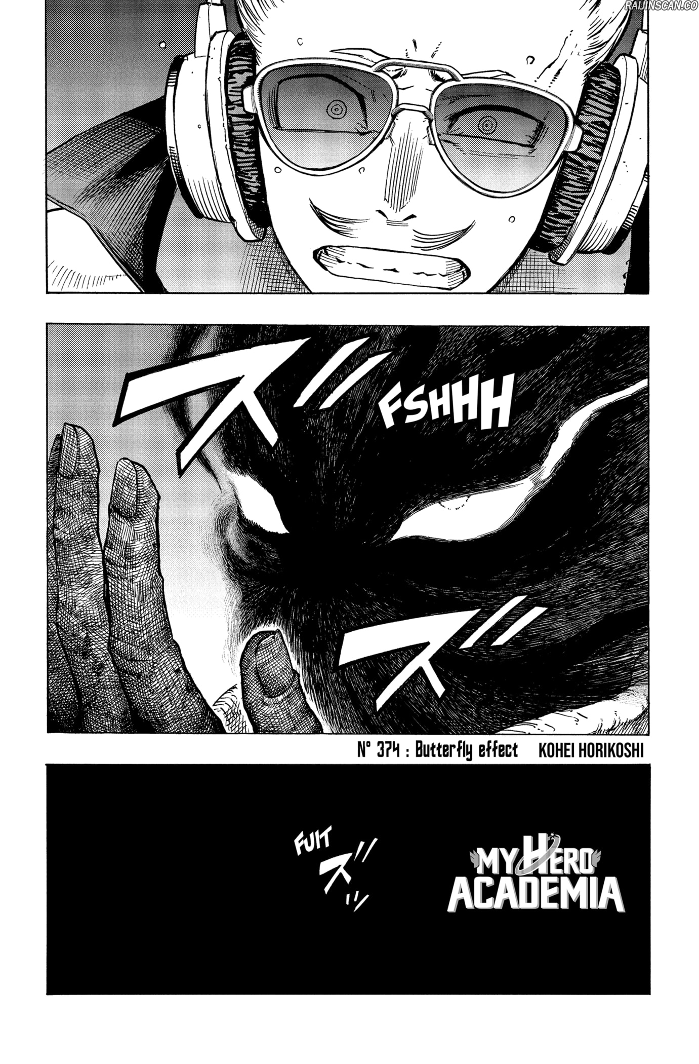 My Hero Academia Chapitre 374 - Page 1