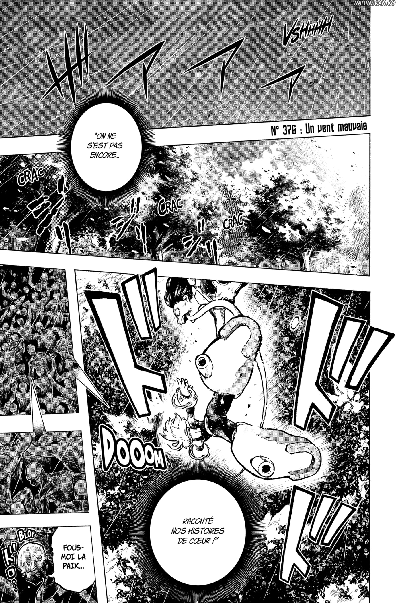 My Hero Academia Chapitre 376 - Page 3