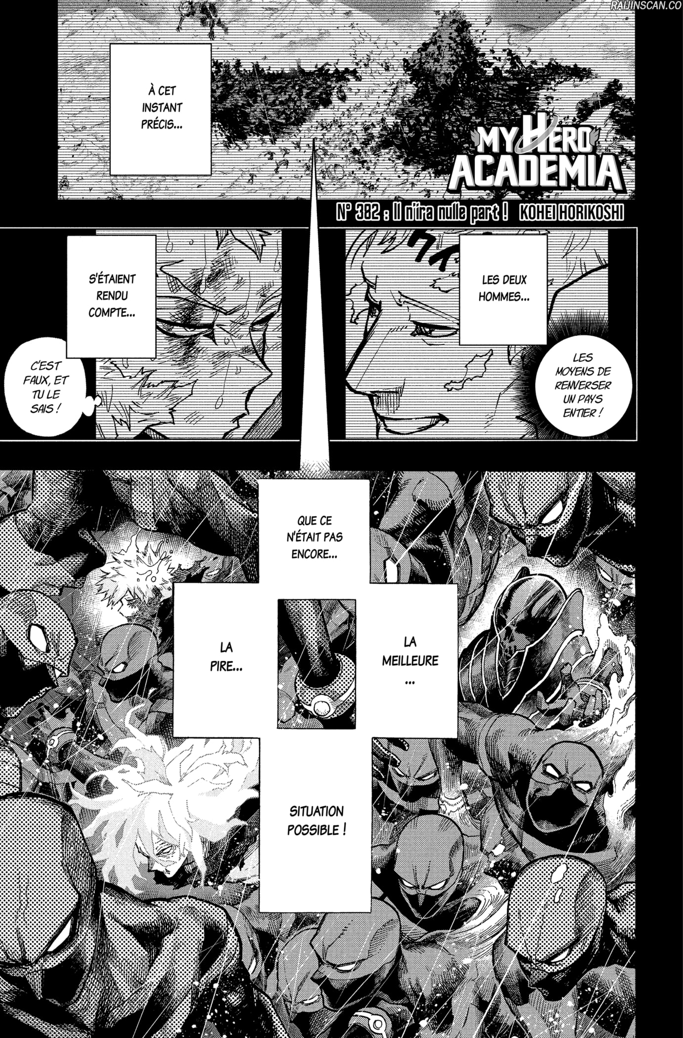 My Hero Academia Chapitre 382 - Page 1