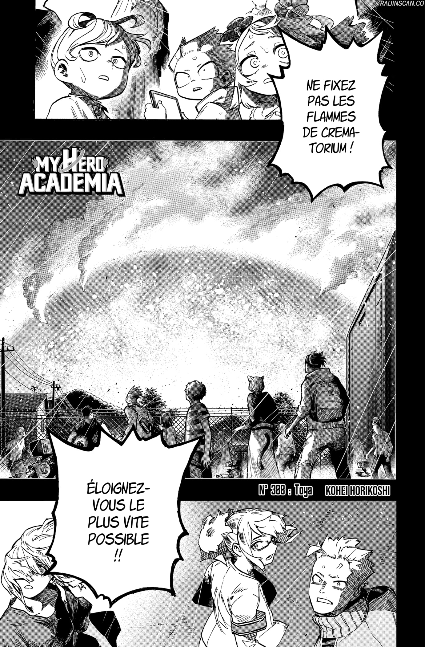 My Hero Academia Chapitre 388 - Page 3