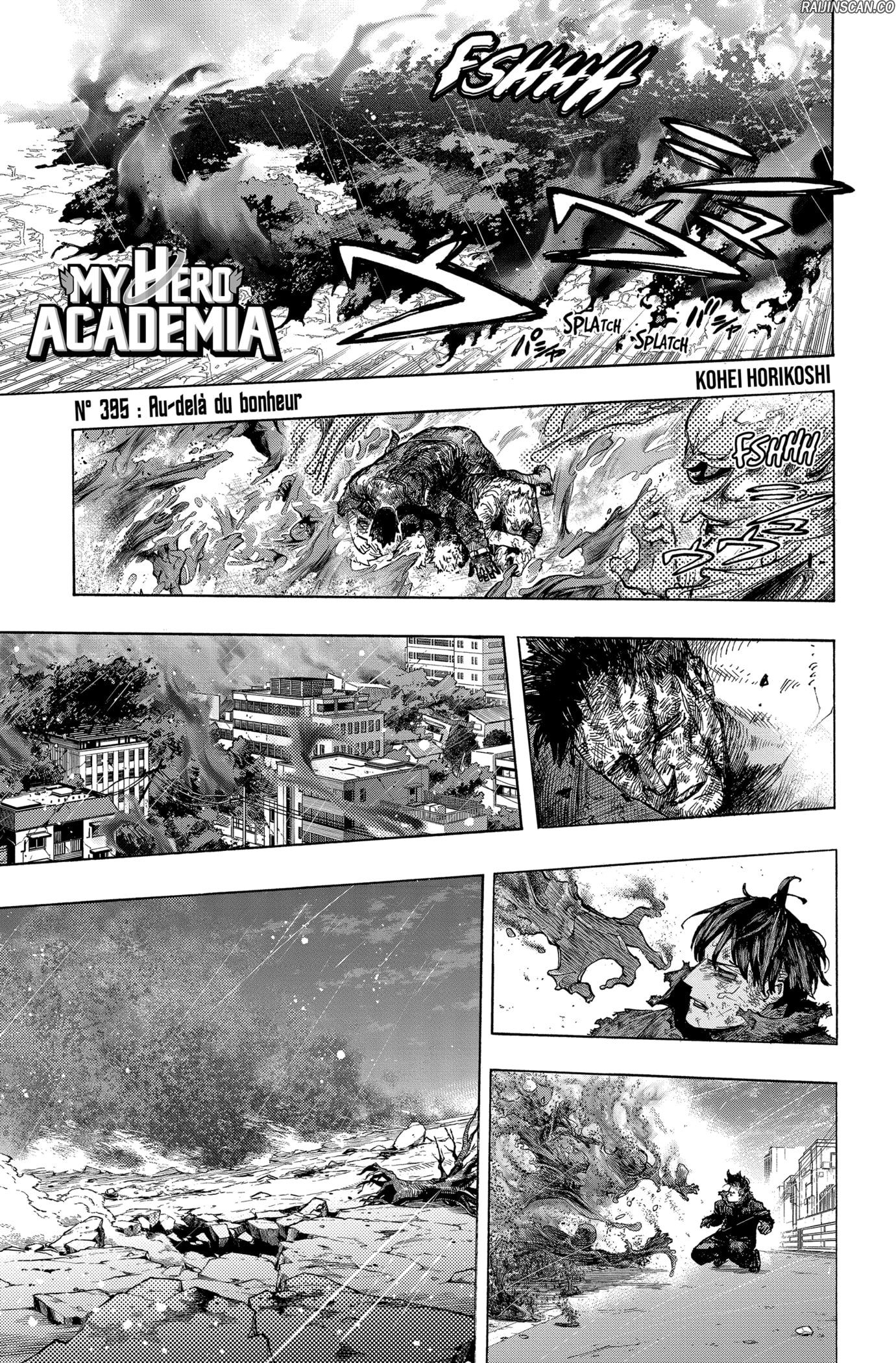 My Hero Academia Chapitre 395 - Page 1