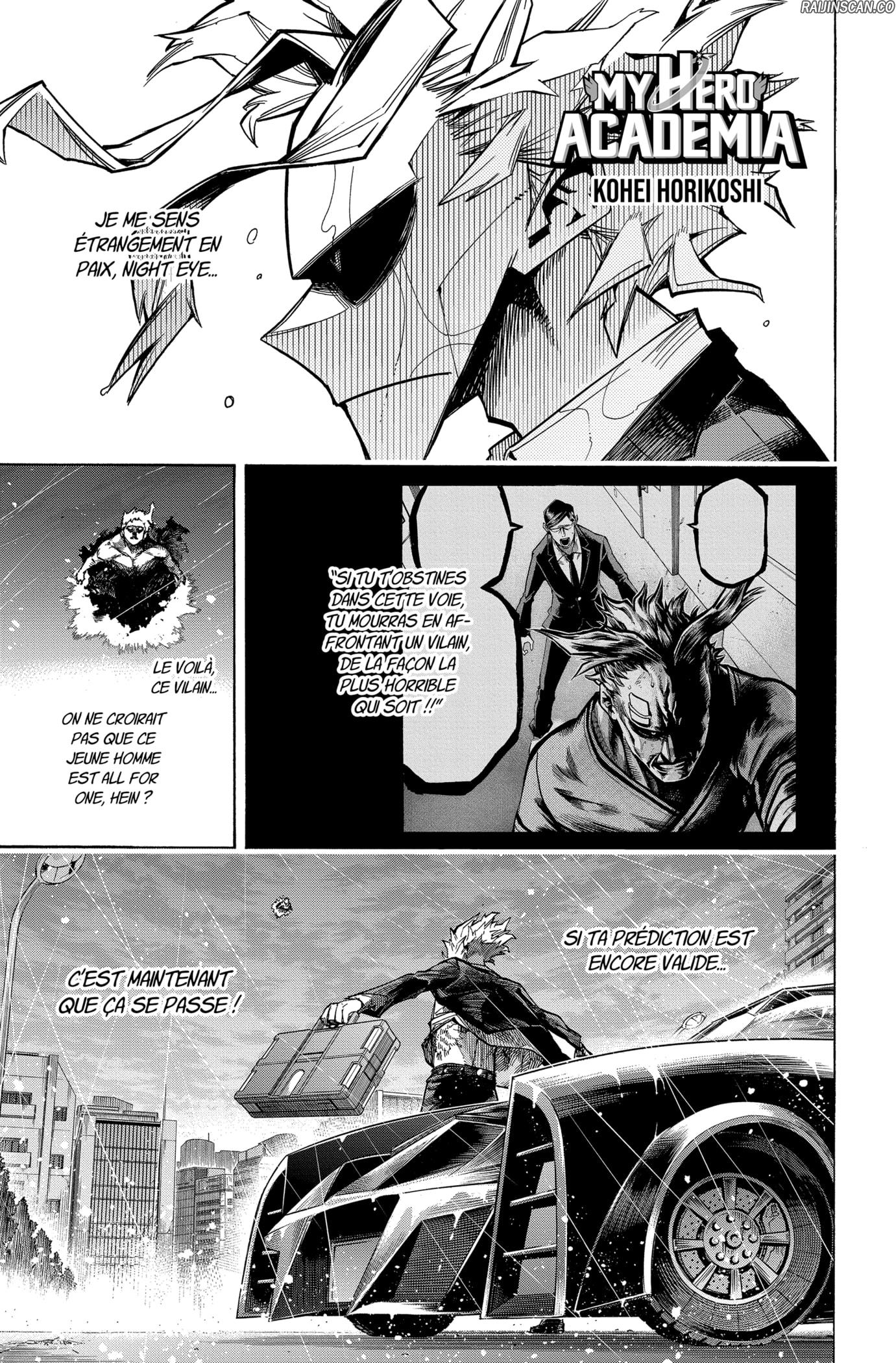 My Hero Academia Chapitre 396 - Page 1