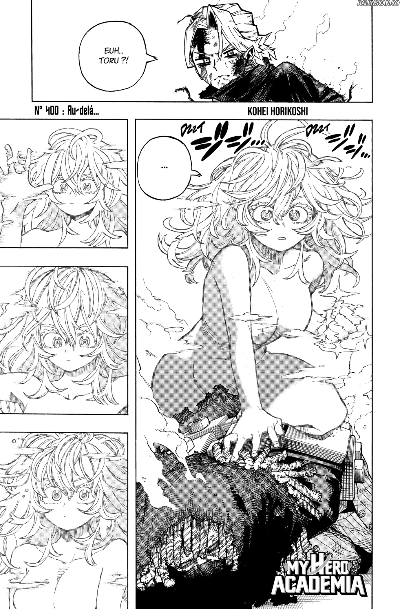 My Hero Academia Chapitre 400 - Page 1