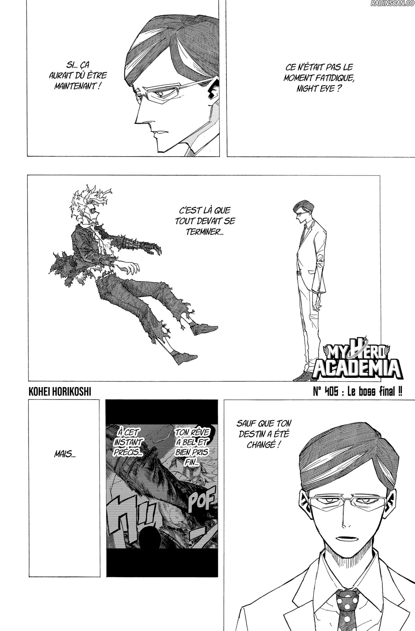 My Hero Academia Chapitre 405 - Page 2