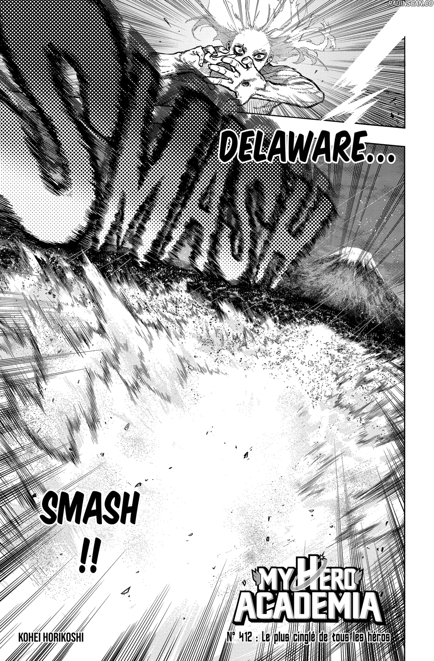 My Hero Academia Chapitre 412 - Page 3