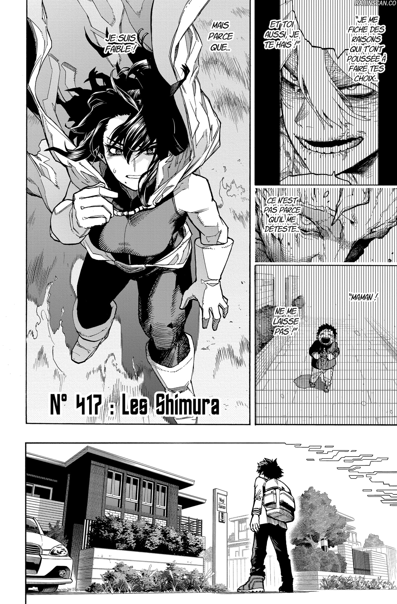 My Hero Academia Chapitre 417 - Page 4