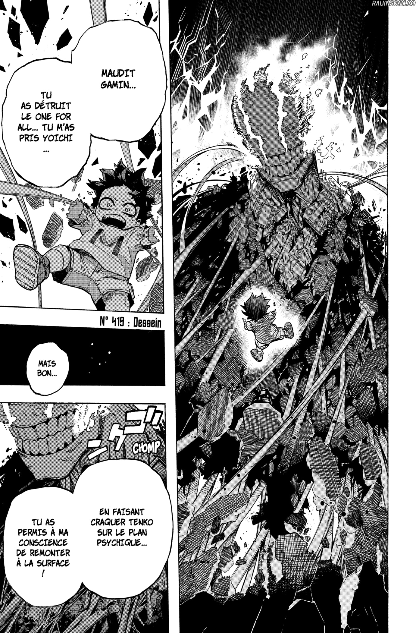 My Hero Academia Chapitre 419 - Page 2