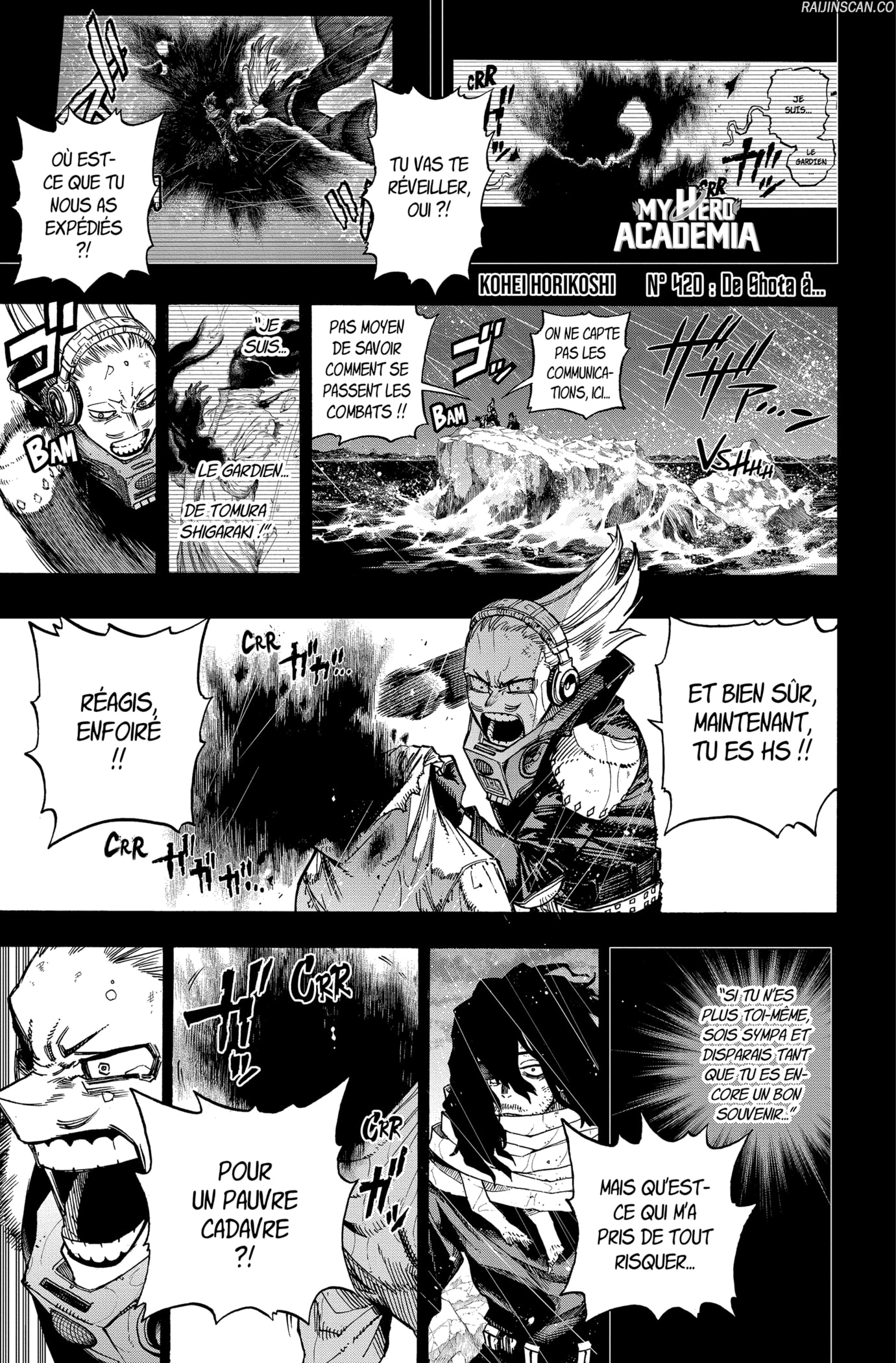 My Hero Academia Chapitre 420 - Page 1