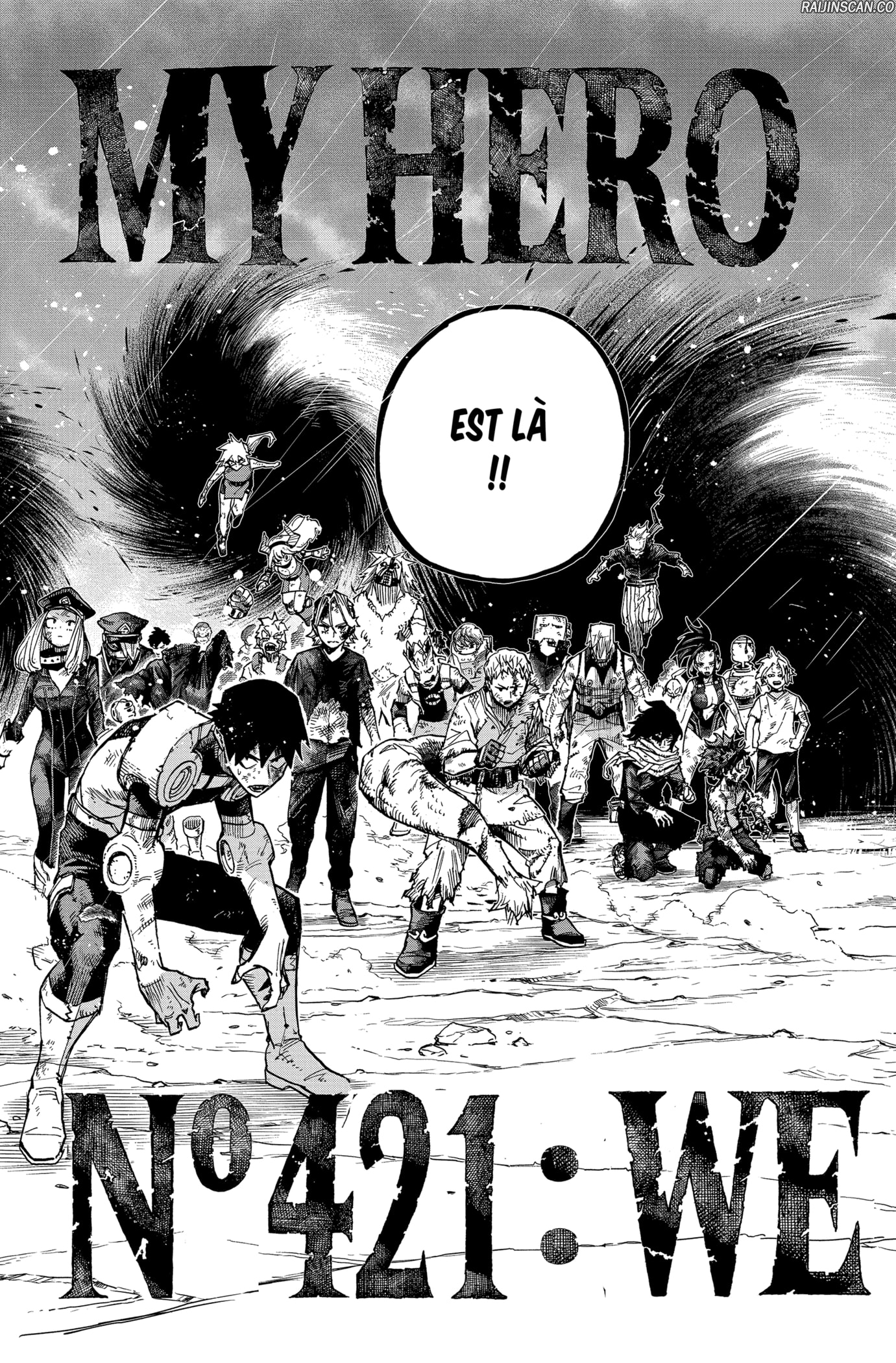 My Hero Academia Chapitre 421 - Page 3