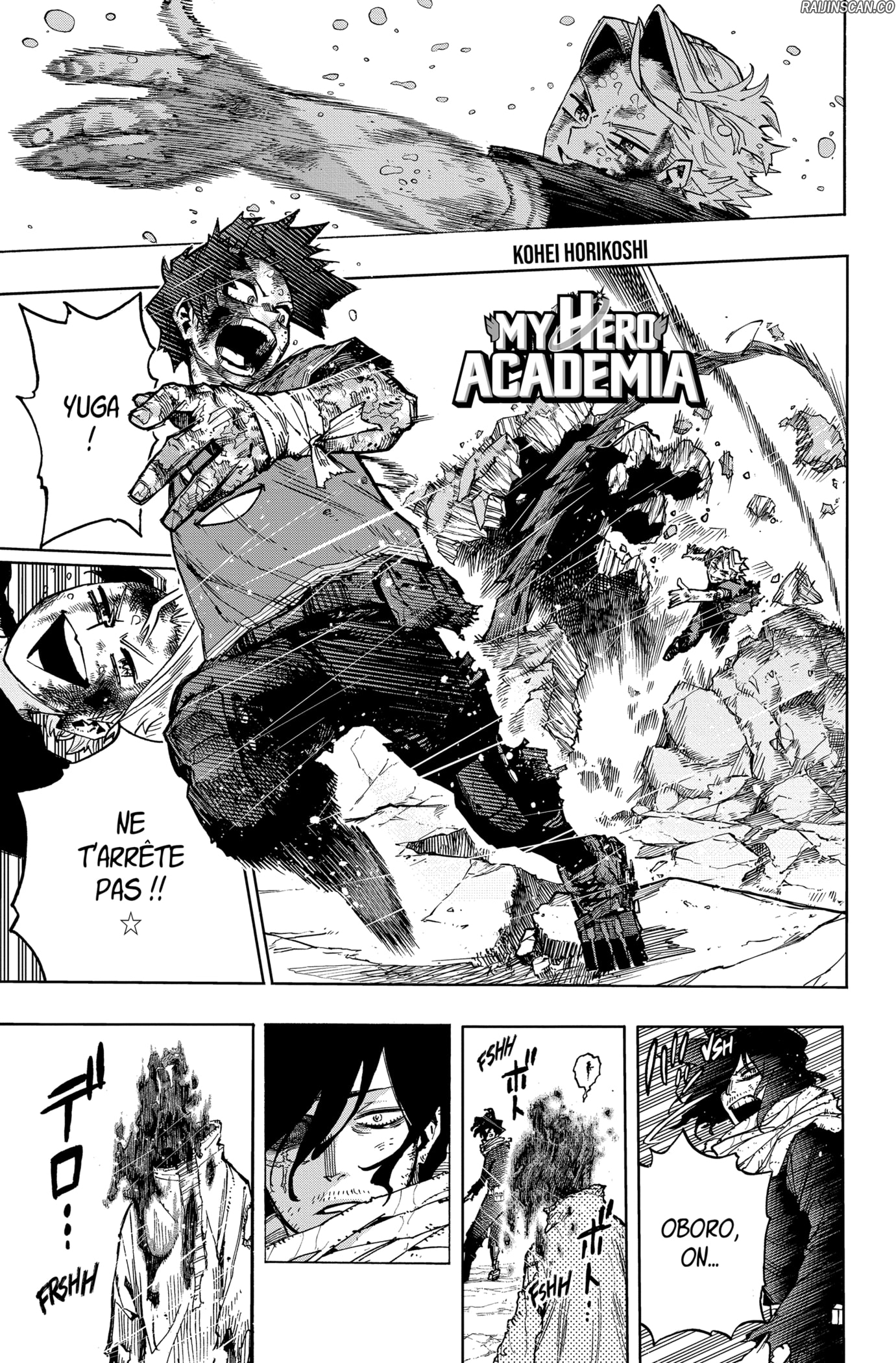 My Hero Academia Chapitre 422 - Page 1