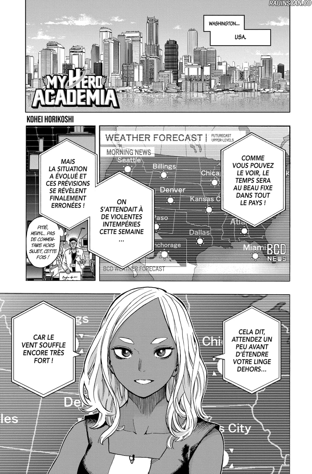 My Hero Academia Chapitre 424 - Page 1
