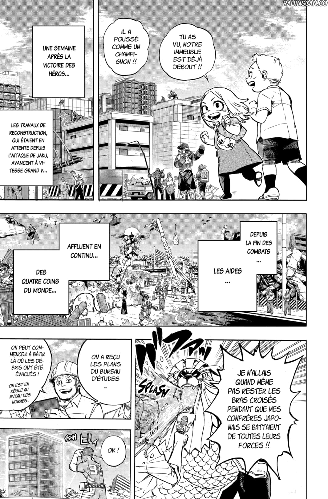 My Hero Academia Chapitre 424 - Page 3