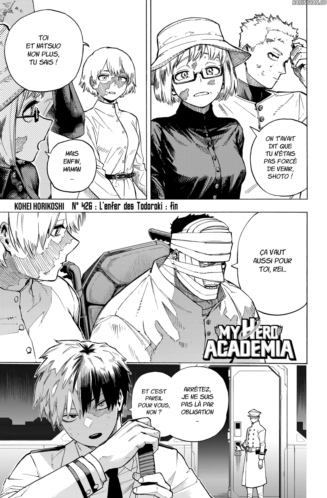 My Hero Academia Chapitre 426 - Page 1