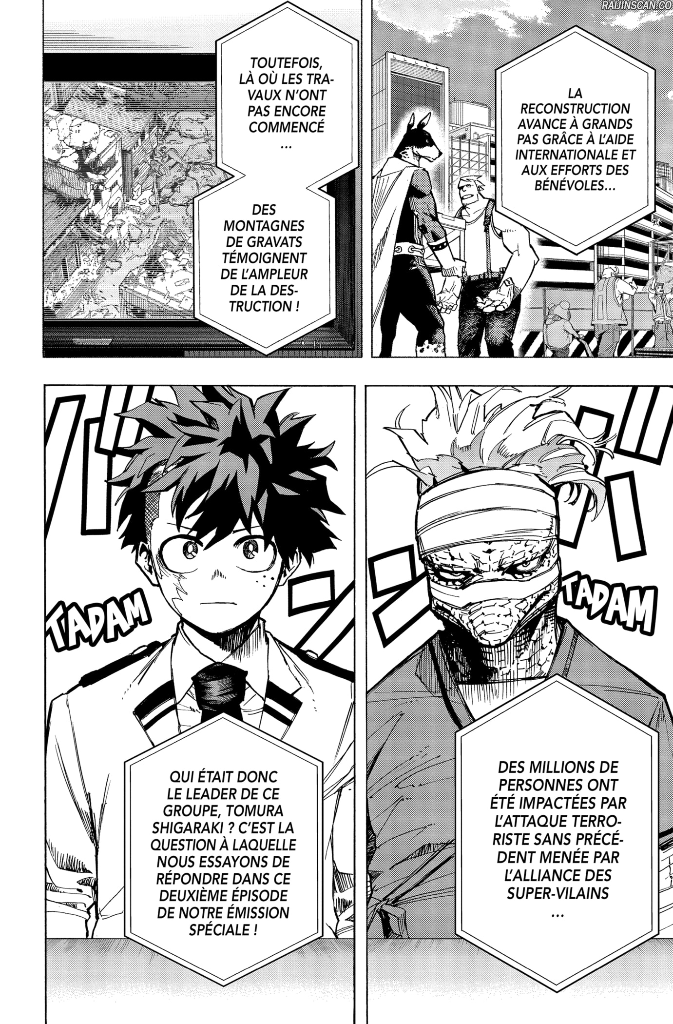 My Hero Academia Chapitre 427 - Page 2