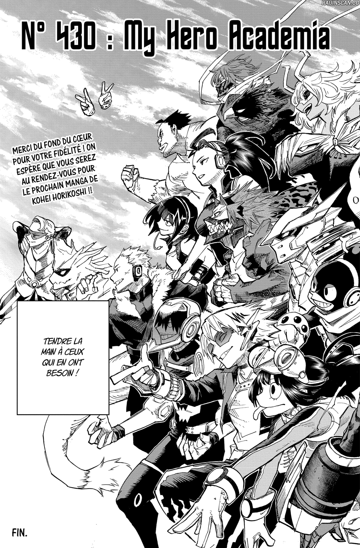 My Hero Academia Chapitre 430 - Page 20