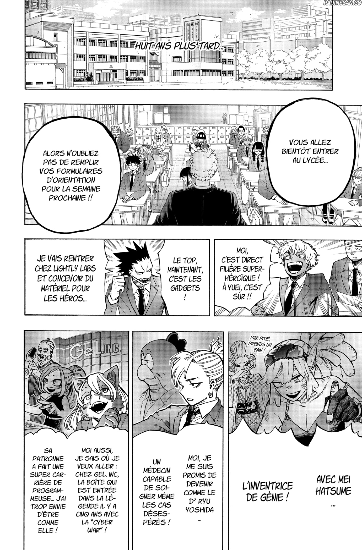My Hero Academia Chapitre 430 - Page 7