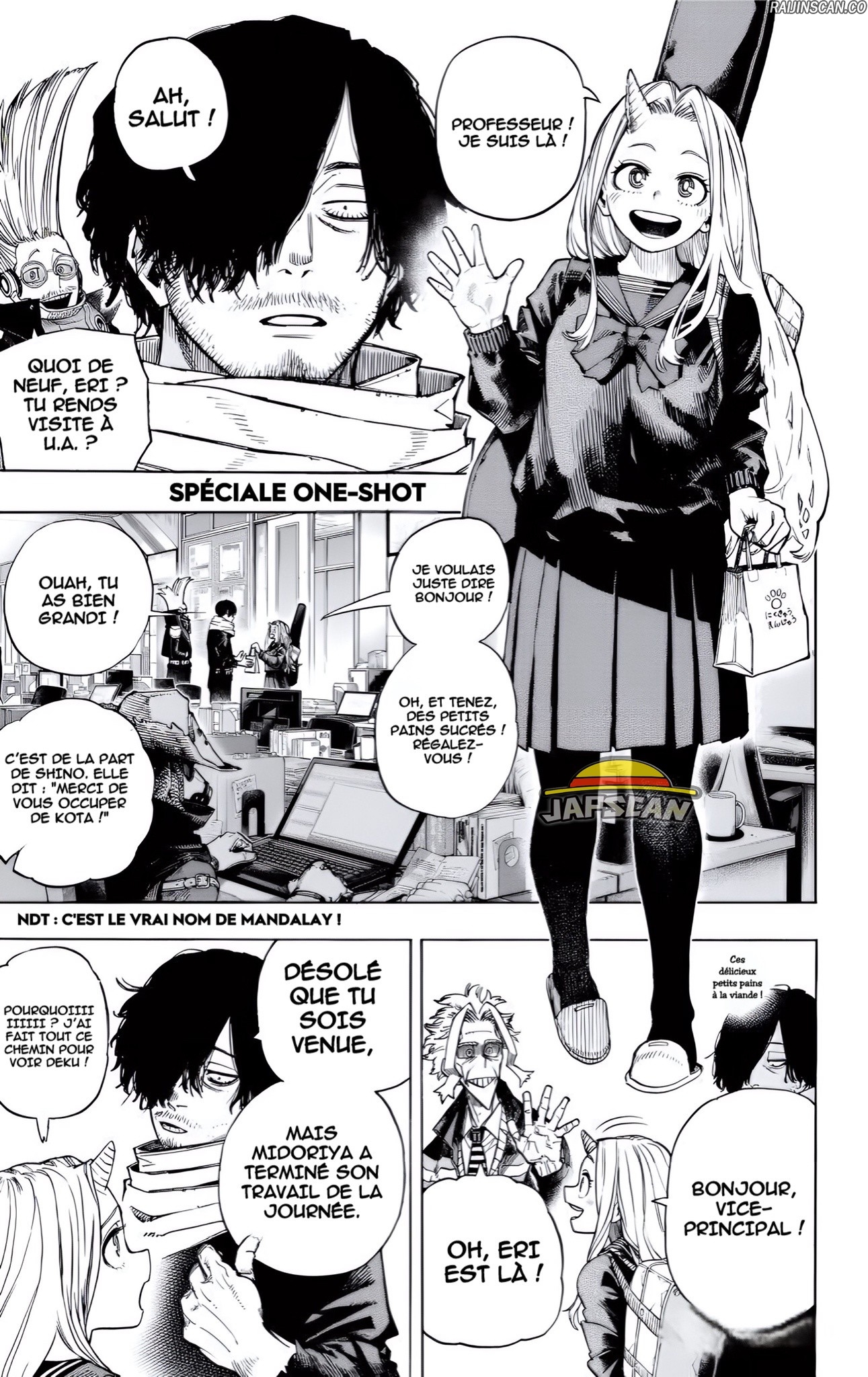 My Hero Academia Chapitre 431.1 - Page 2