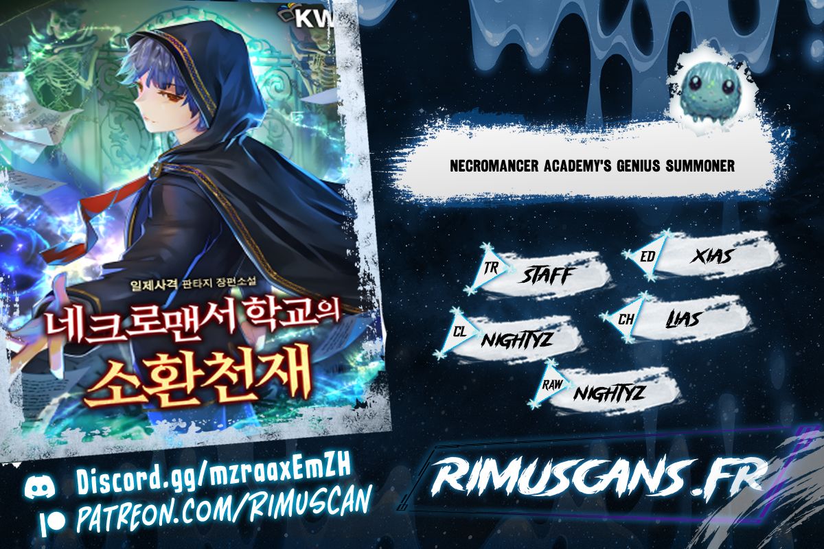 Necromancer Academy’s Genius Summoner Chapitre 116 - Page 1