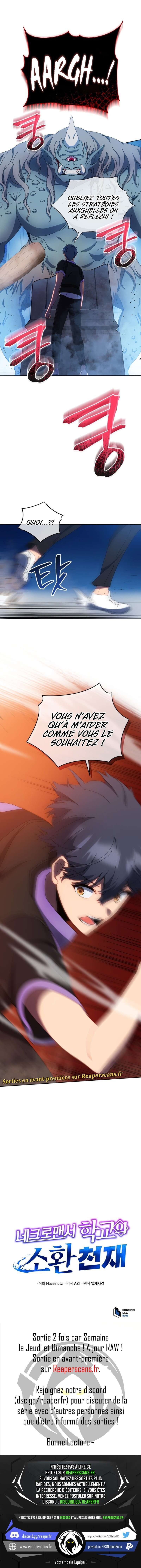 Necromancer Academy’s Genius Summoner Chapitre 41 - Page 15
