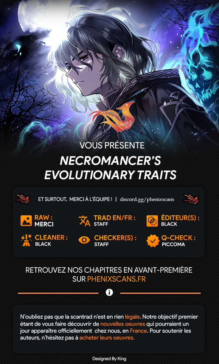 Necromancer’s Evolutionary Traits Chapitre 40 - Page 1
