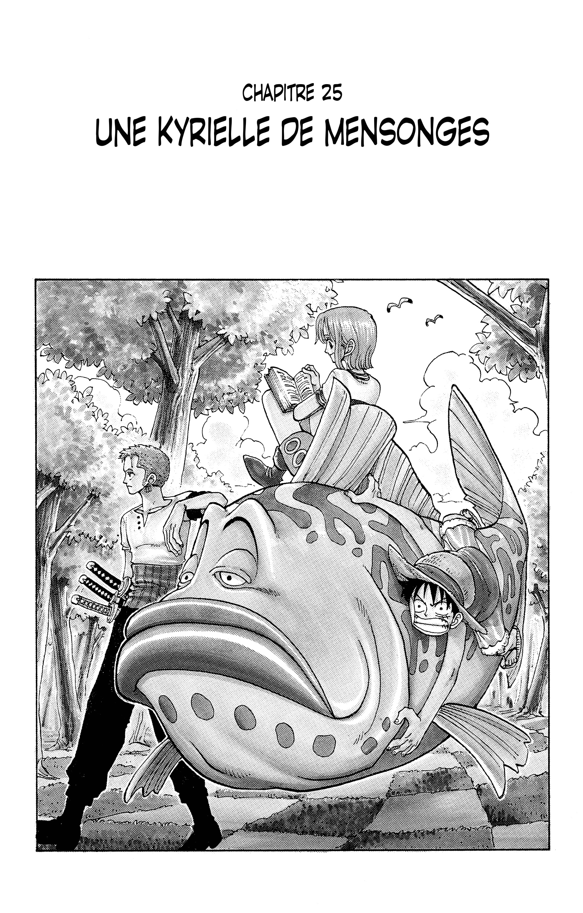 One Piece Chapitre 25 - Page 1