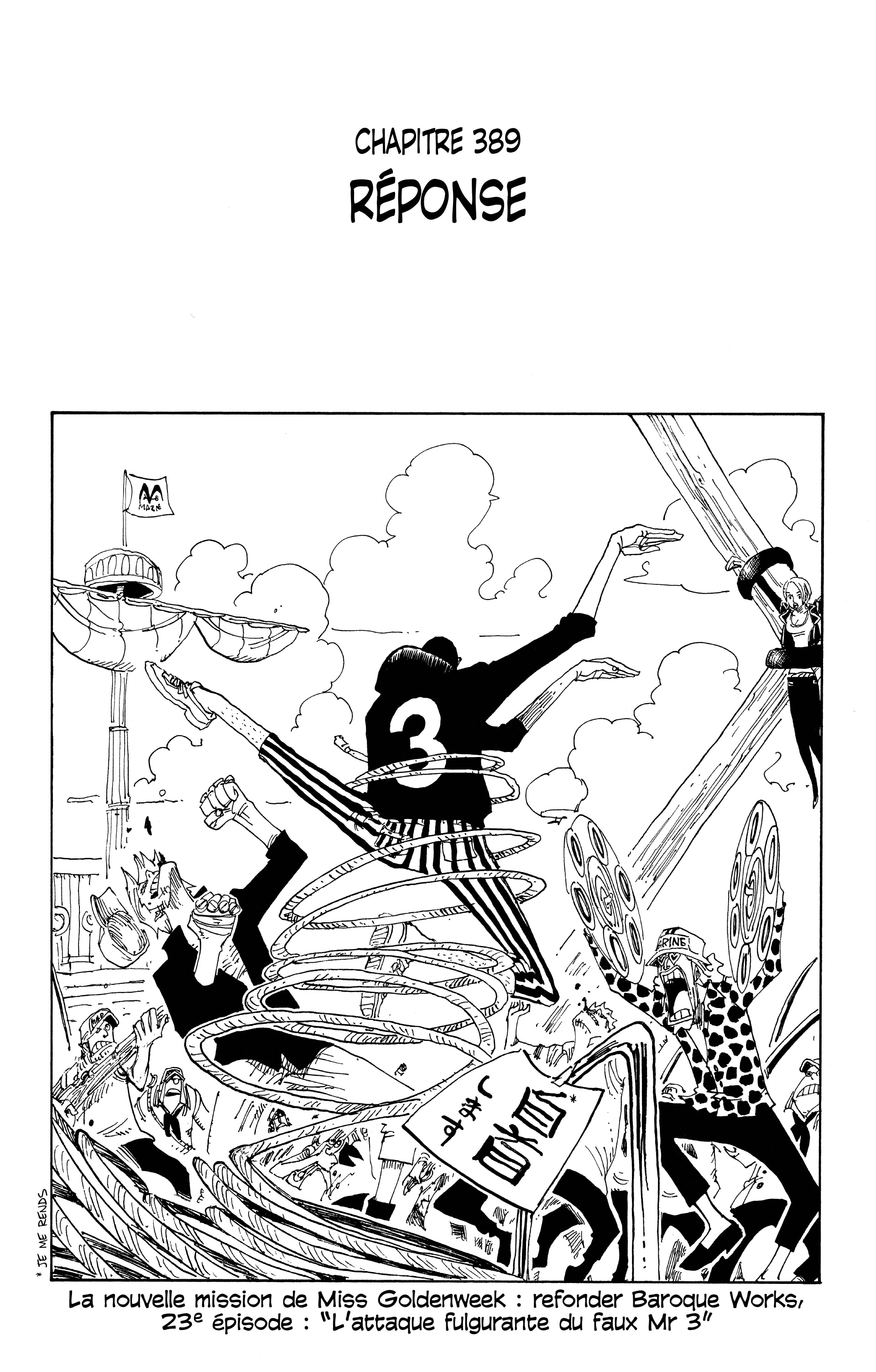 One Piece Chapitre 389 - Page 7