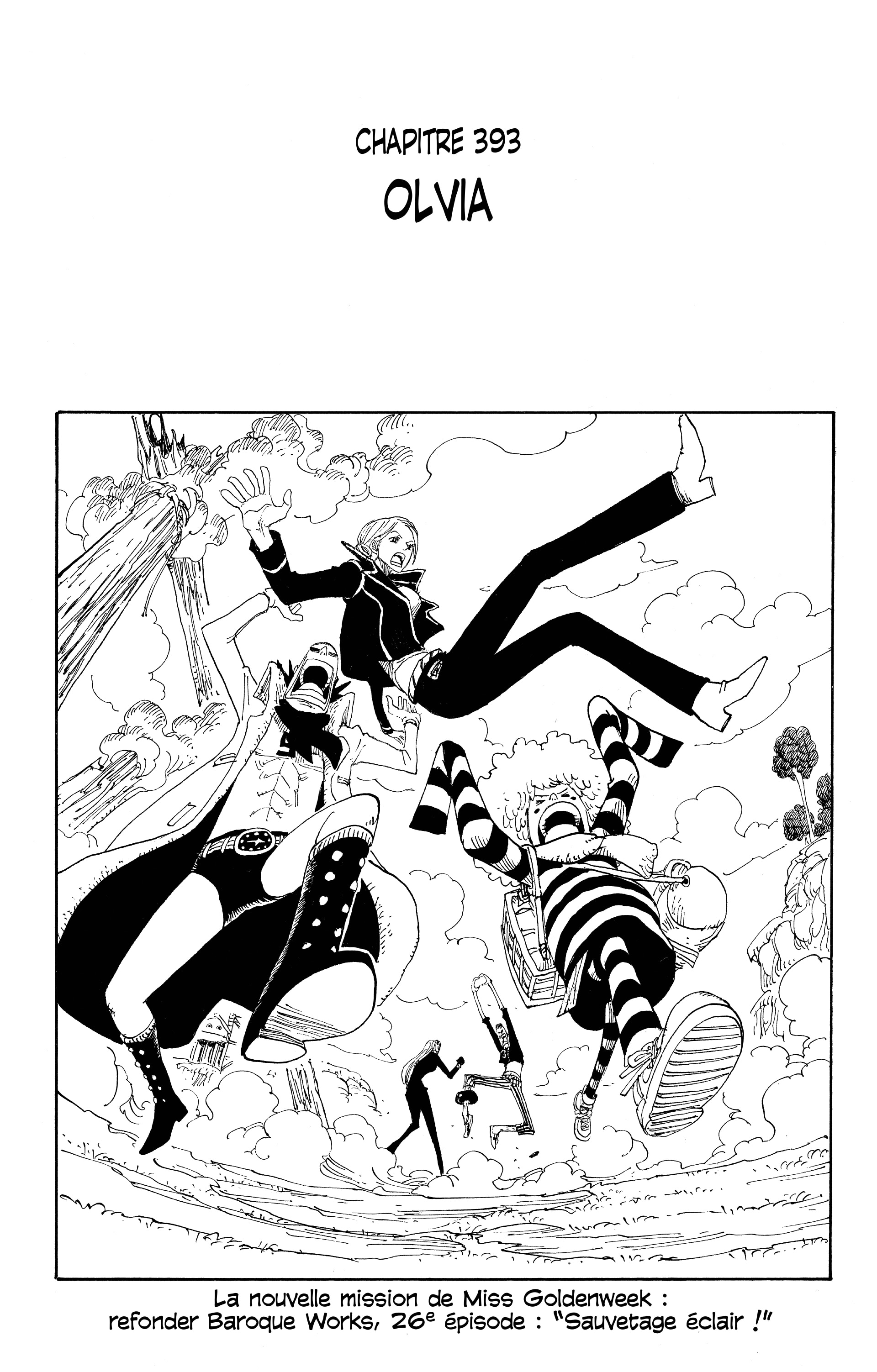 One Piece Chapitre 393 - Page 1