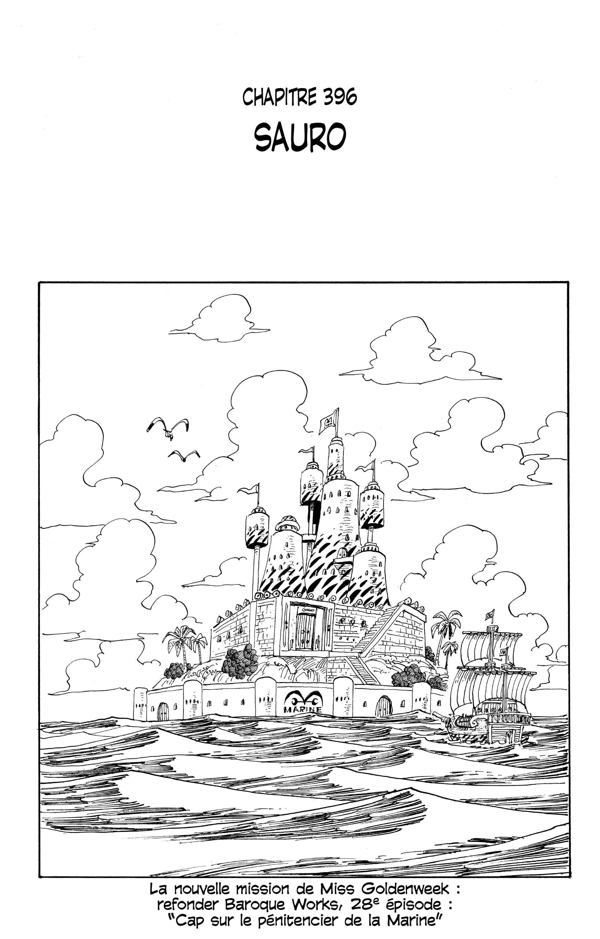 One Piece Chapitre 396 - Page 1