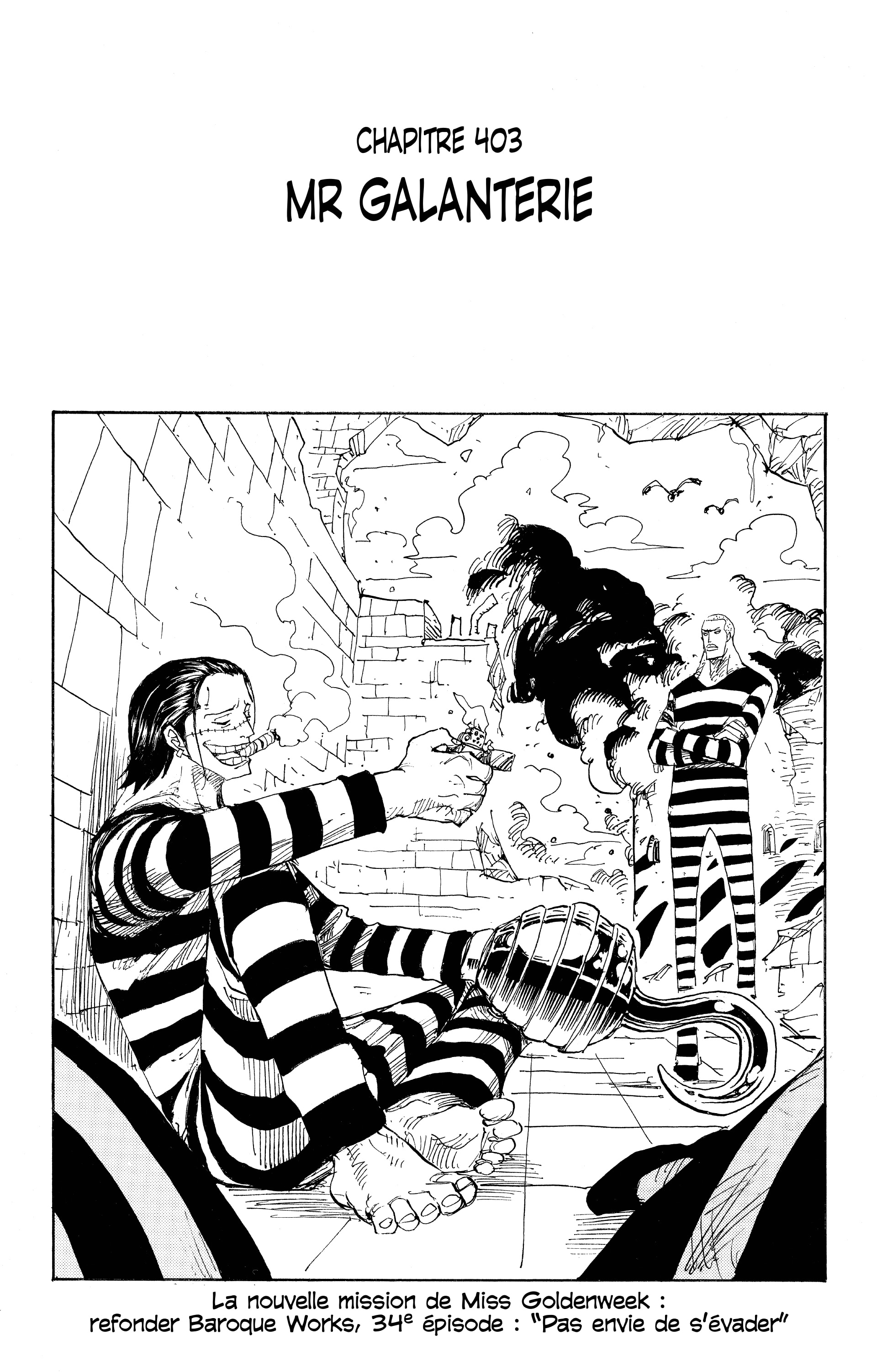 One Piece Chapitre 403 - Page 1