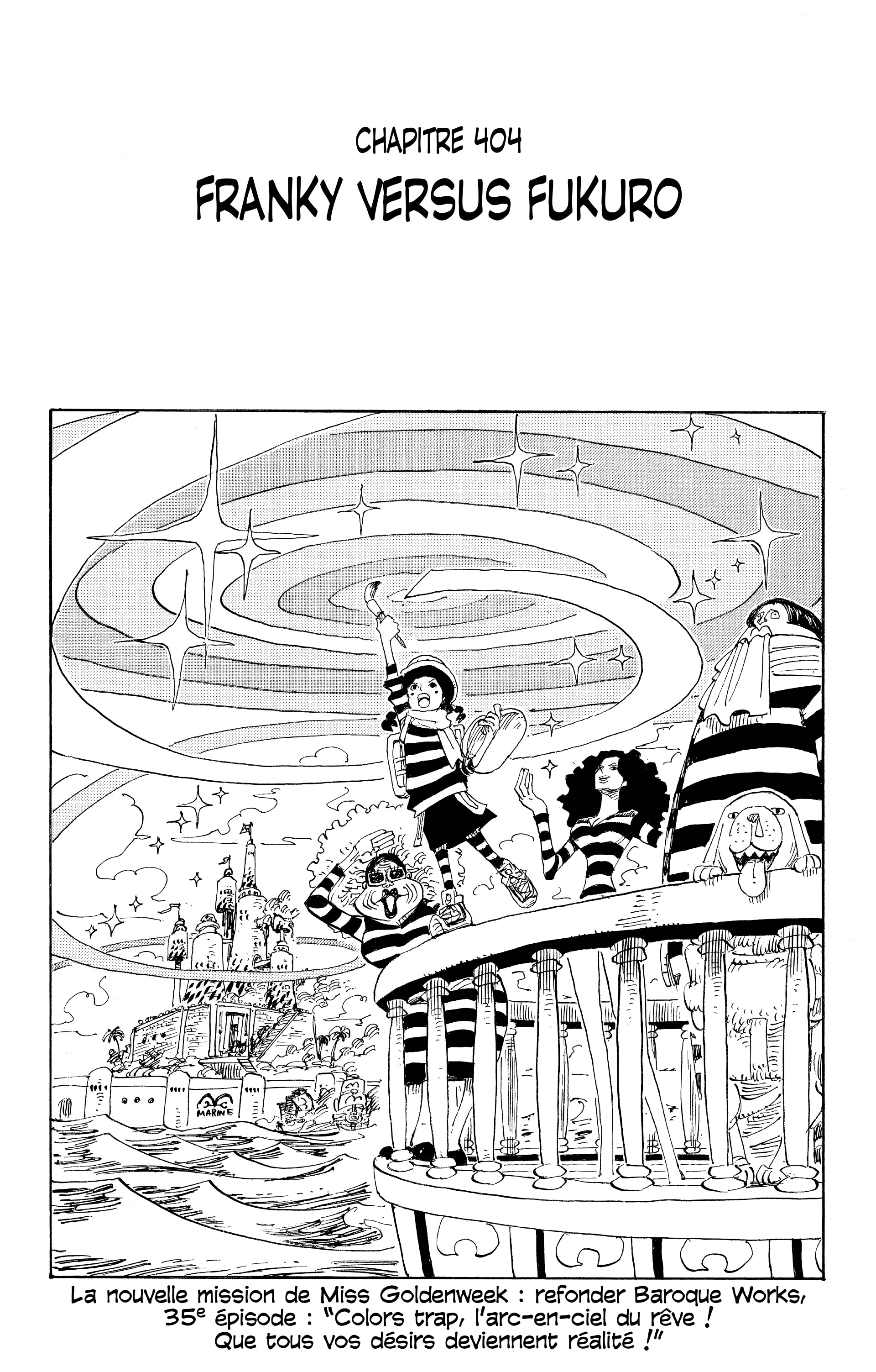 One Piece Chapitre 404 - Page 1