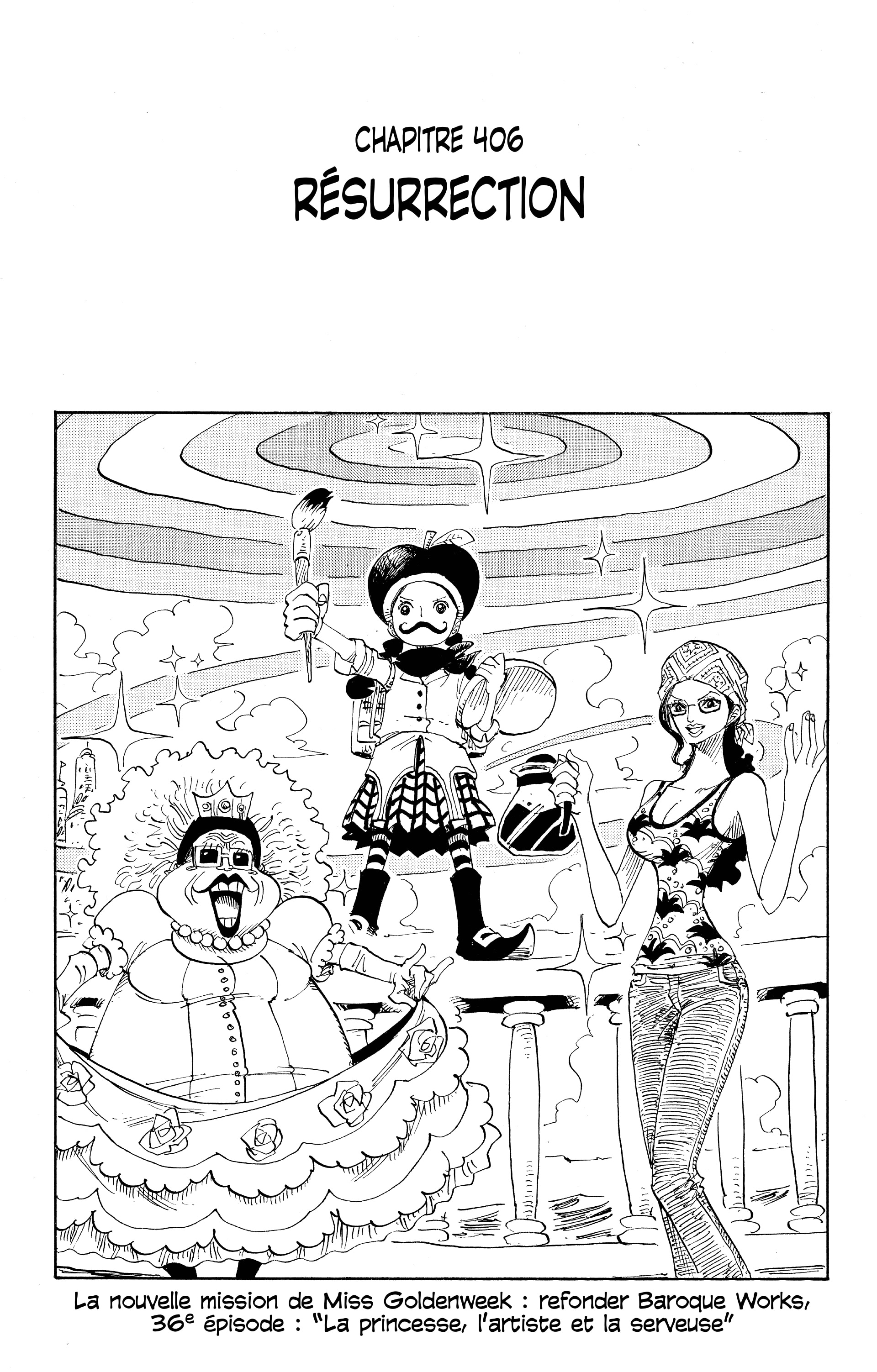 One Piece Chapitre 406 - Page 1