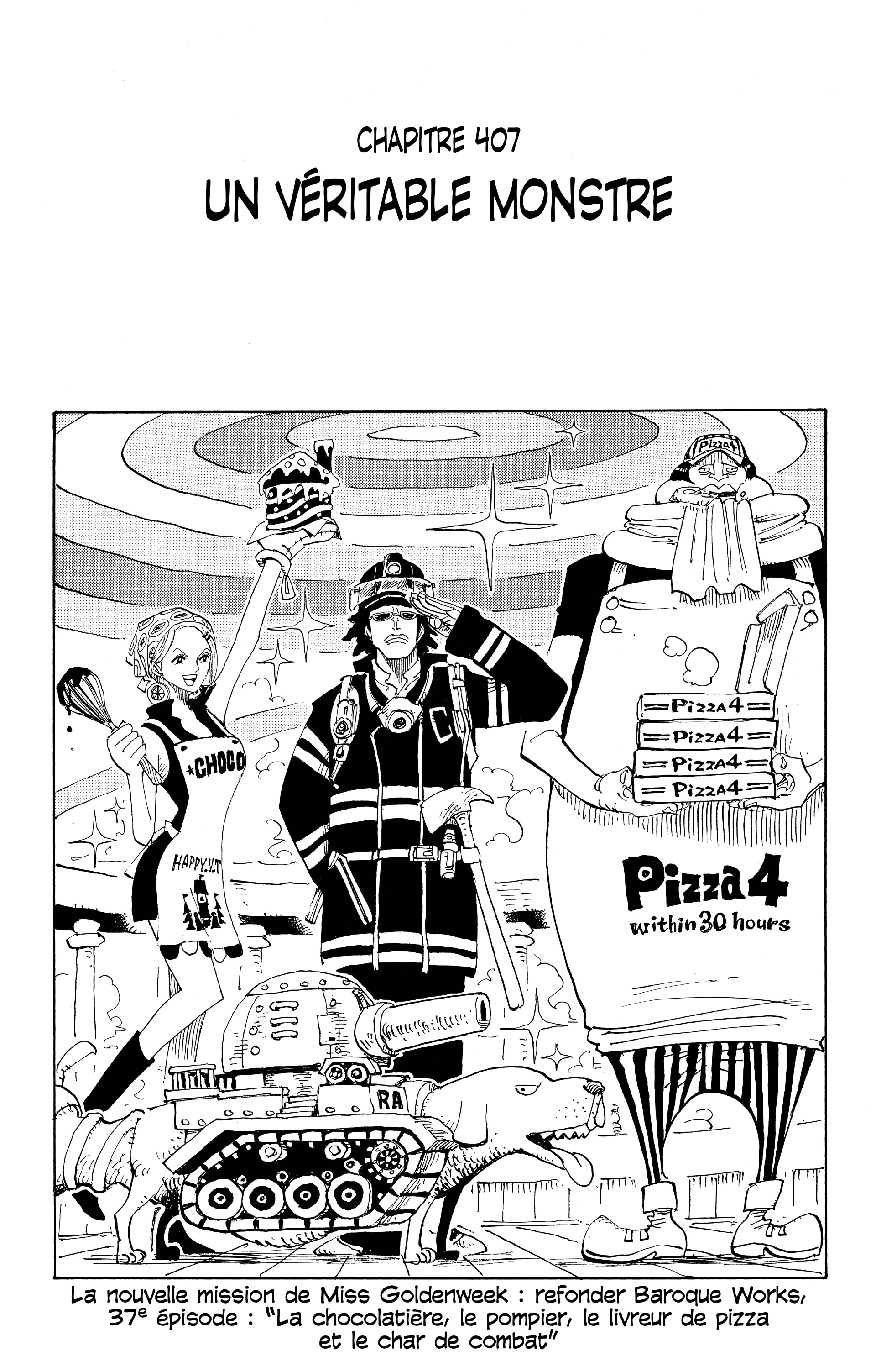 One Piece Chapitre 407 - Page 1