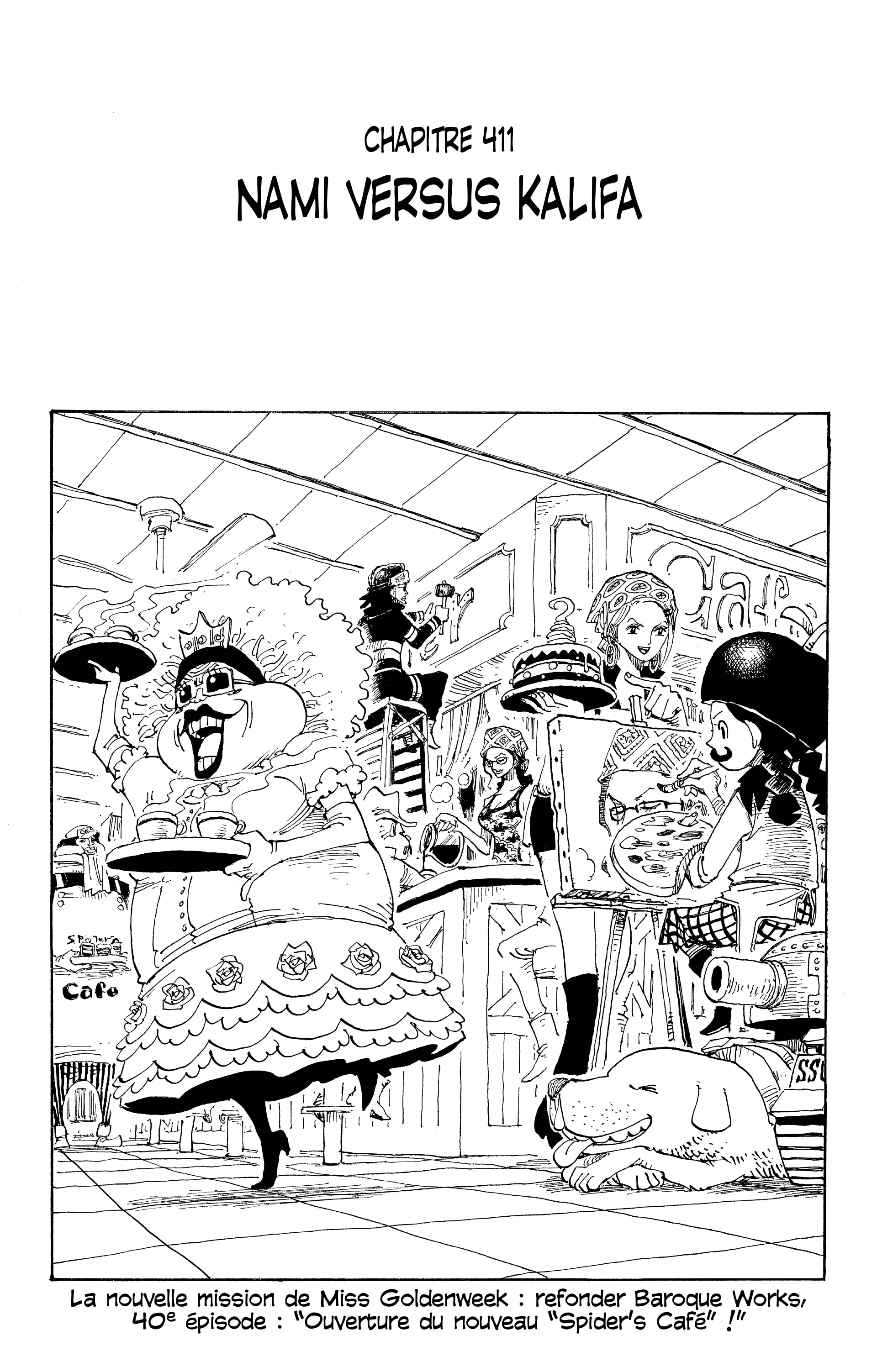 One Piece Chapitre 411 - Page 1