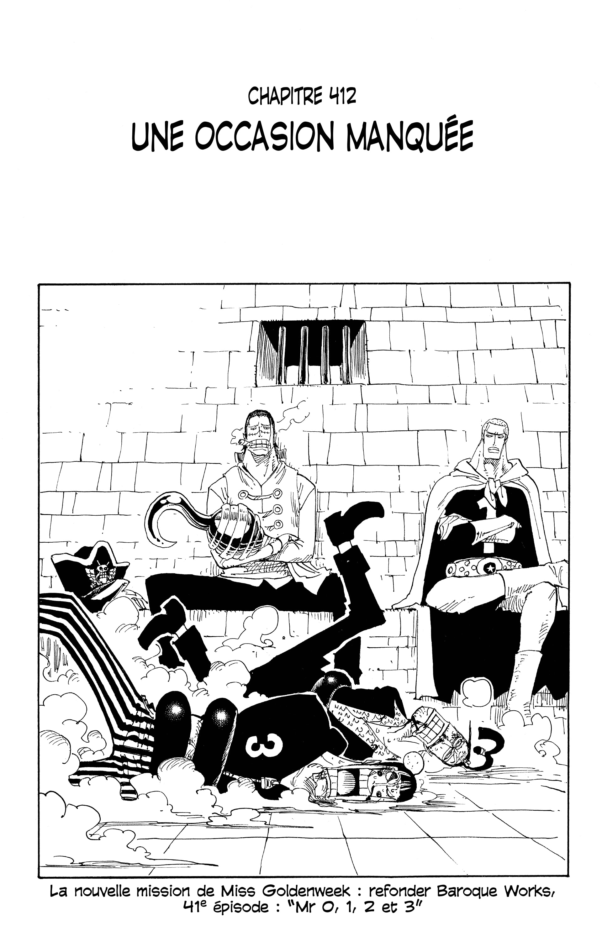 One Piece Chapitre 412 - Page 1