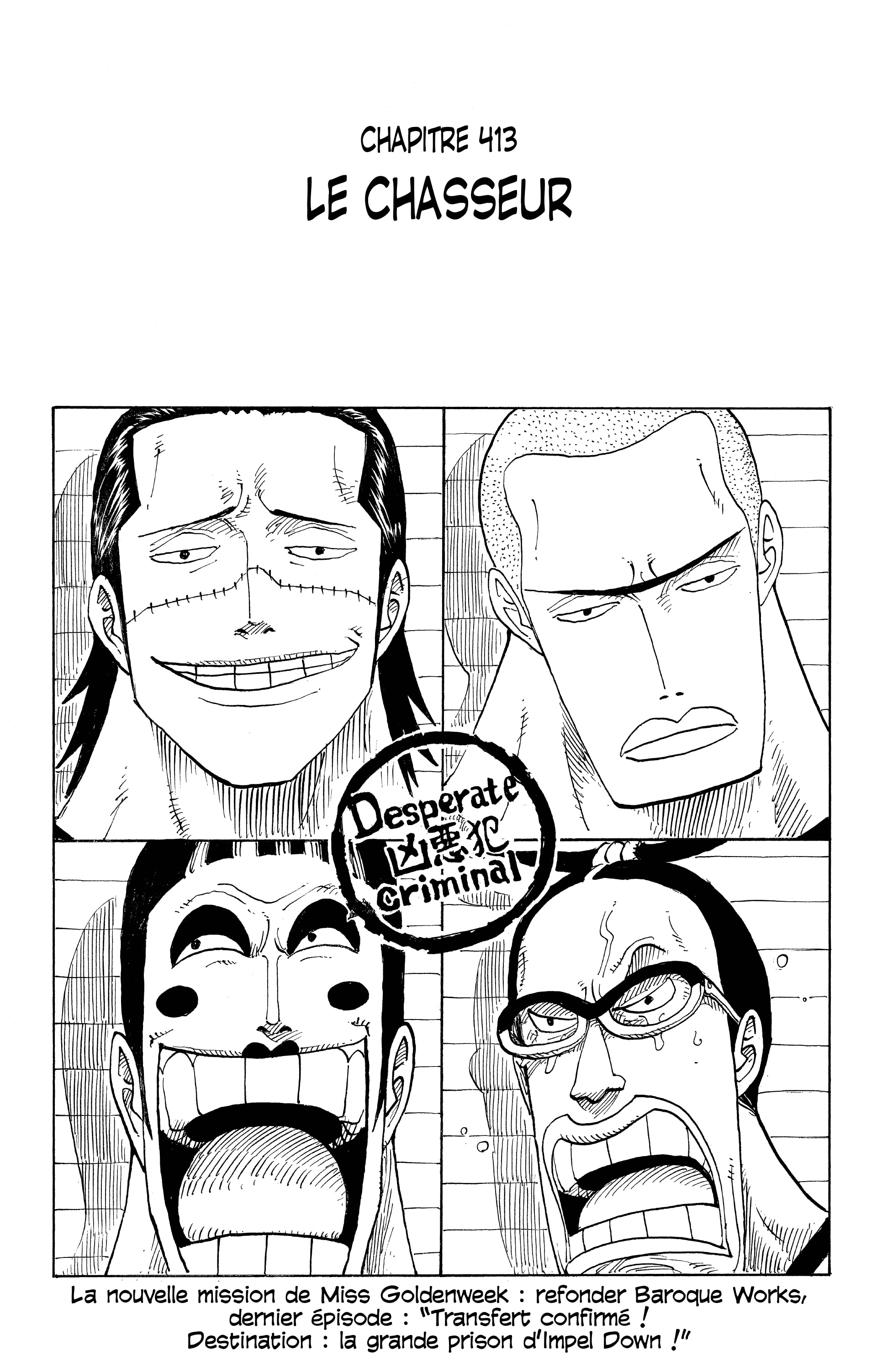 One Piece Chapitre 413 - Page 1