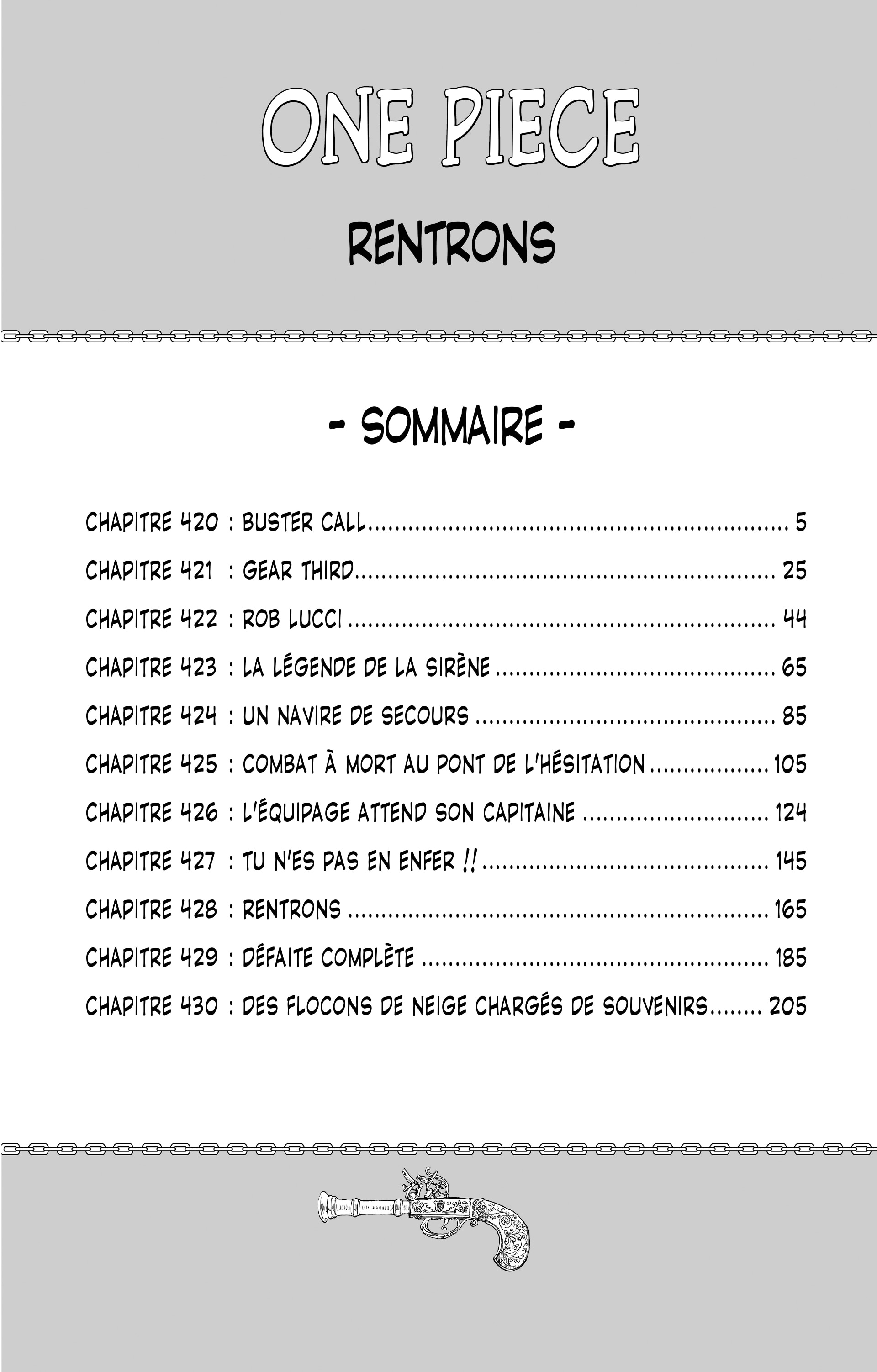 One Piece Chapitre 420 - Page 6