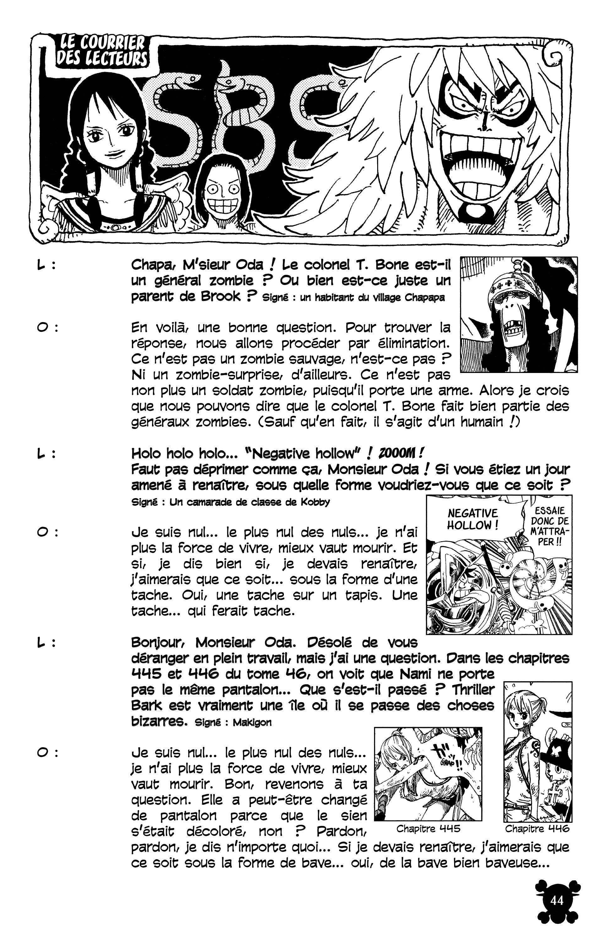 One Piece Chapitre 461 - Page 20