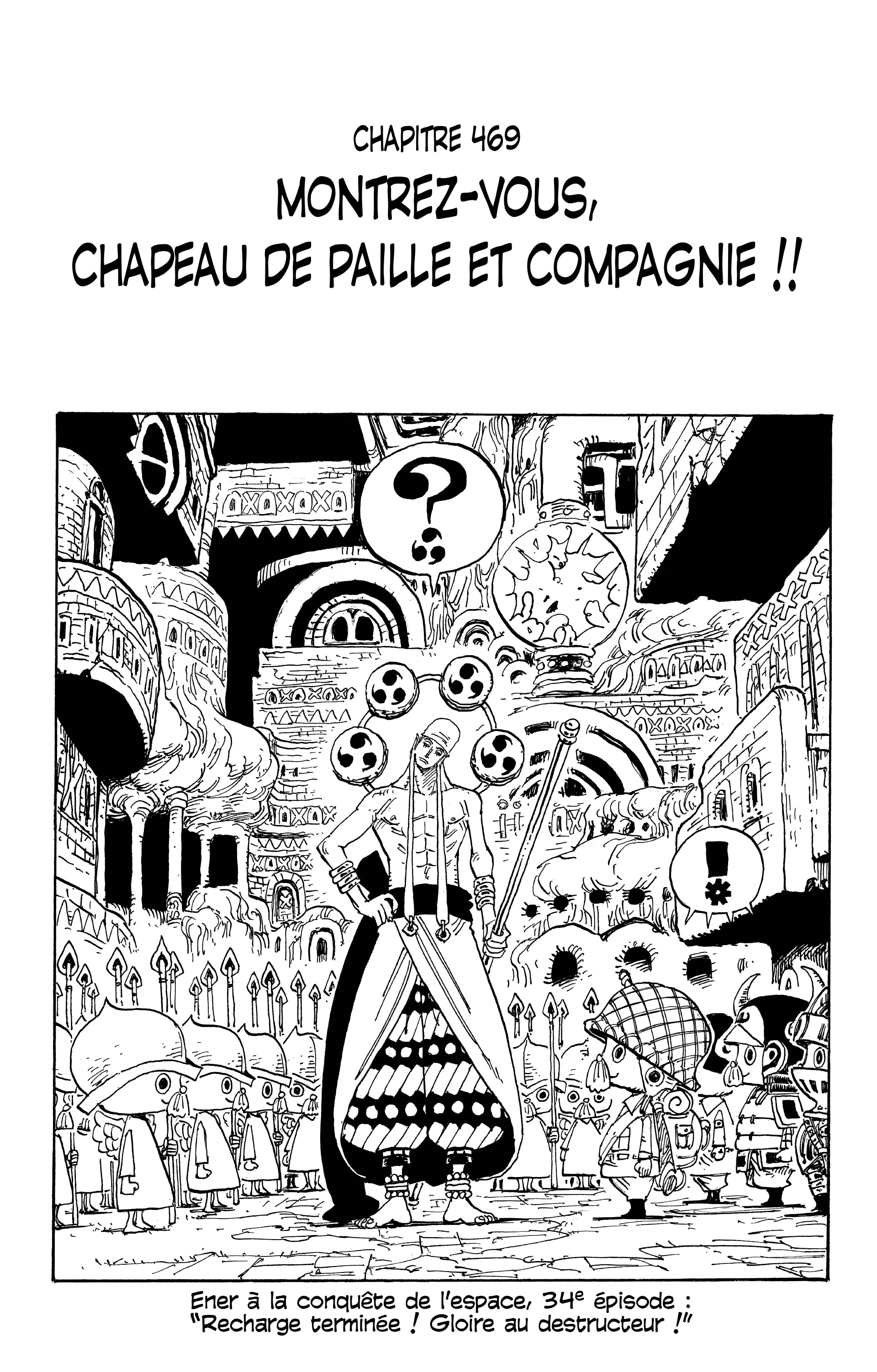 One Piece Chapitre 469 - Page 1