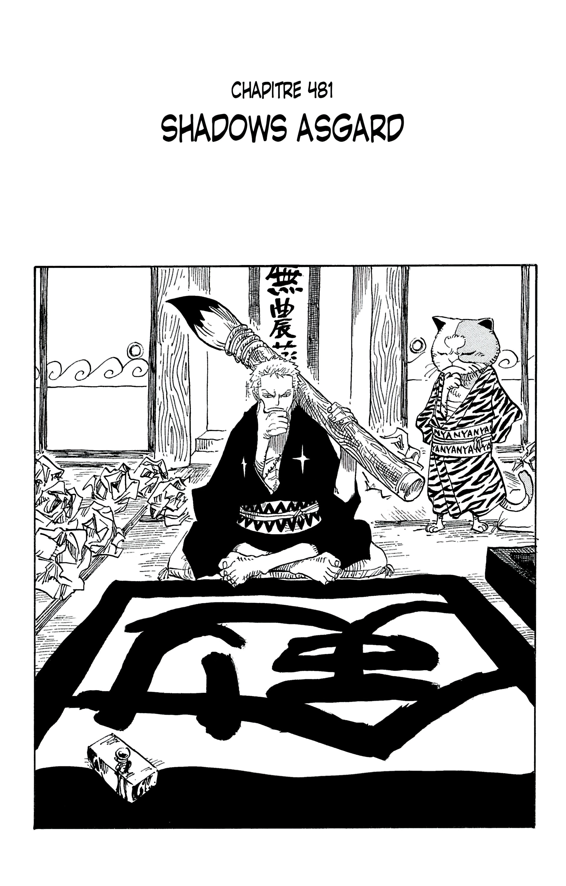 One Piece Chapitre 481 - Page 1