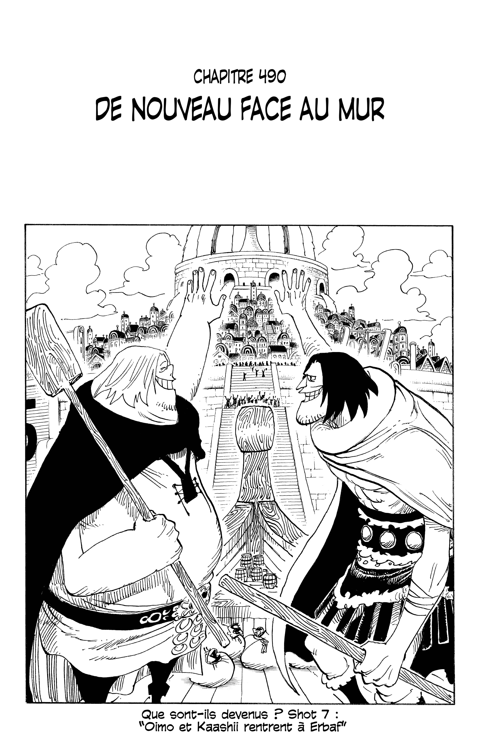 One Piece Chapitre 490 - Page 1
