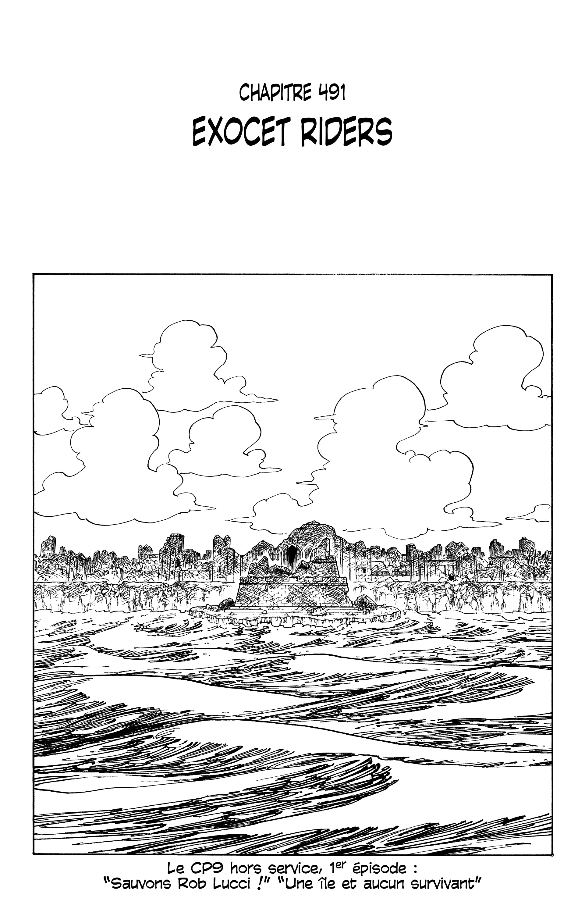 One Piece Chapitre 491 - Page 1