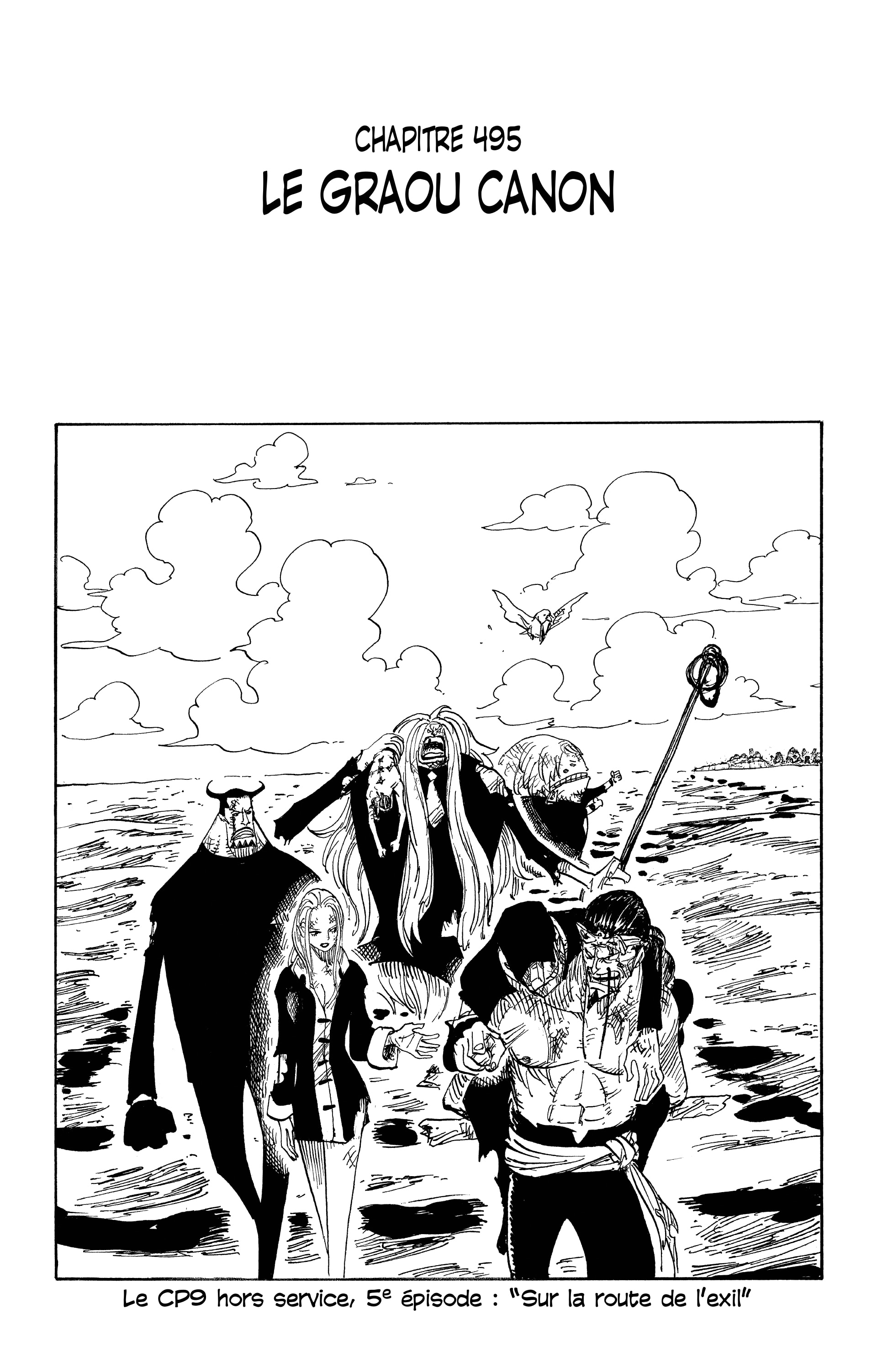 One Piece Chapitre 495 - Page 1