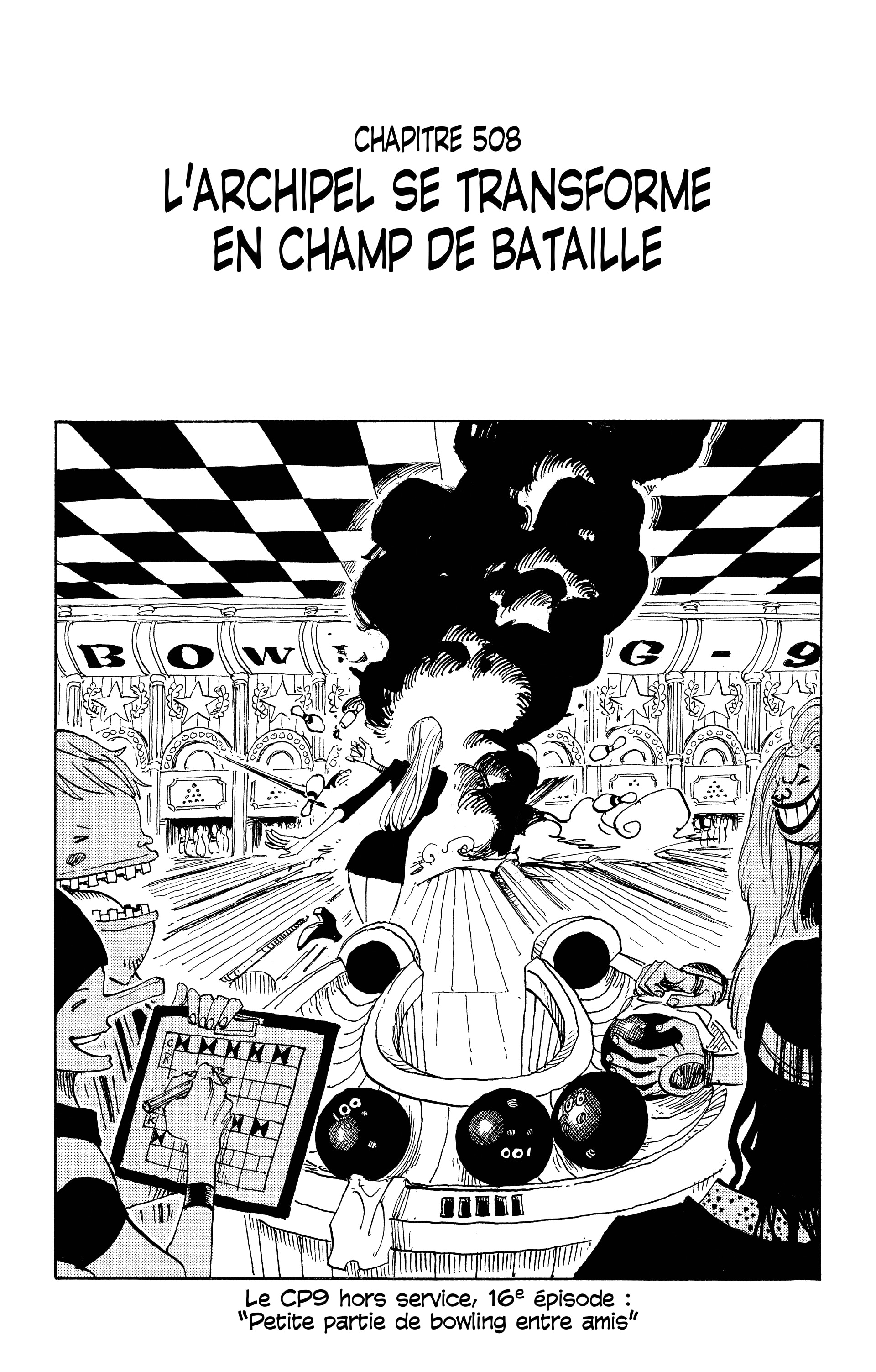 One Piece Chapitre 508 - Page 1