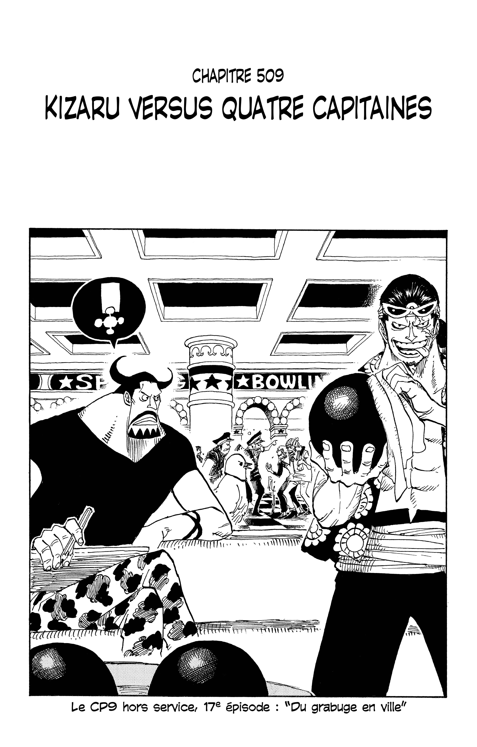 One Piece Chapitre 509 - Page 1