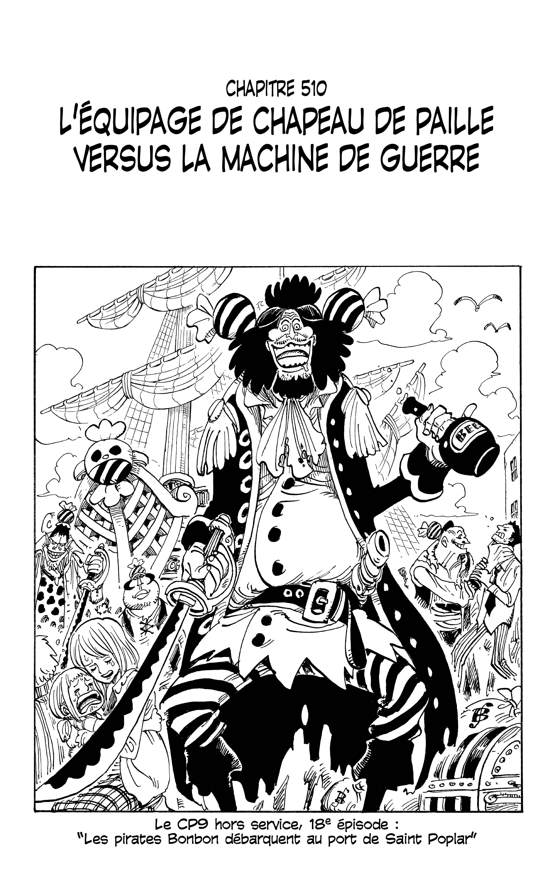 One Piece Chapitre 510 - Page 1