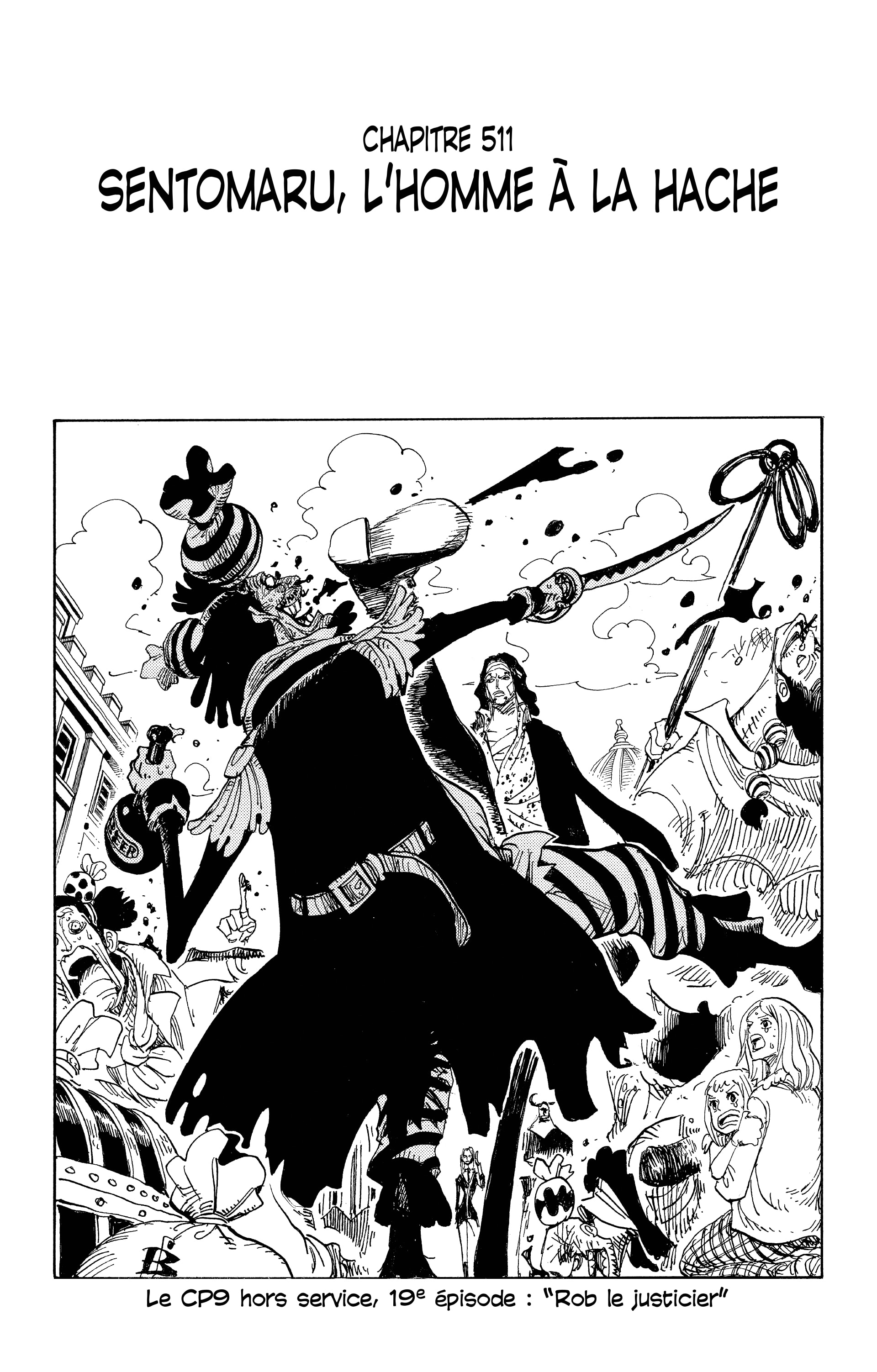 One Piece Chapitre 511 - Page 1