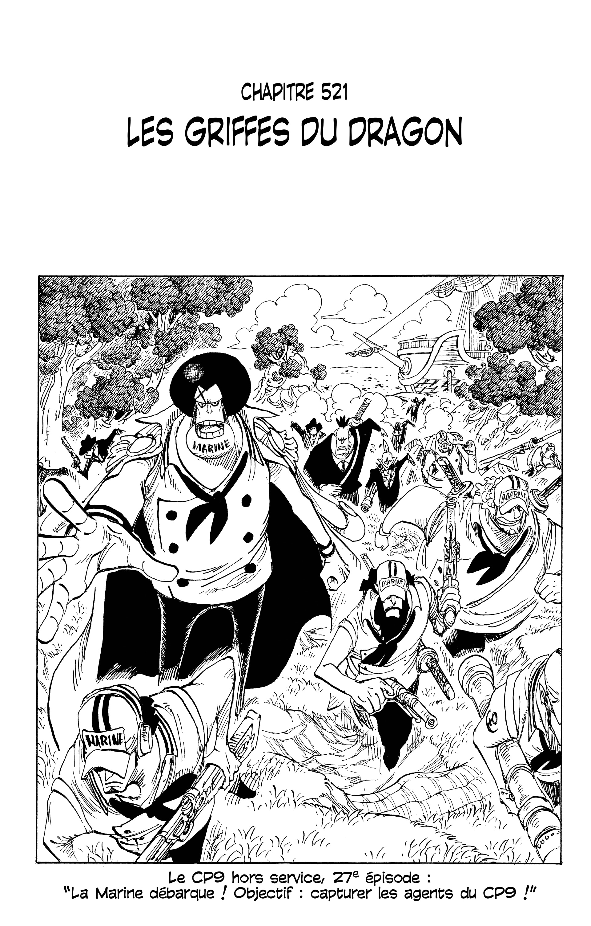 One Piece Chapitre 521 - Page 1