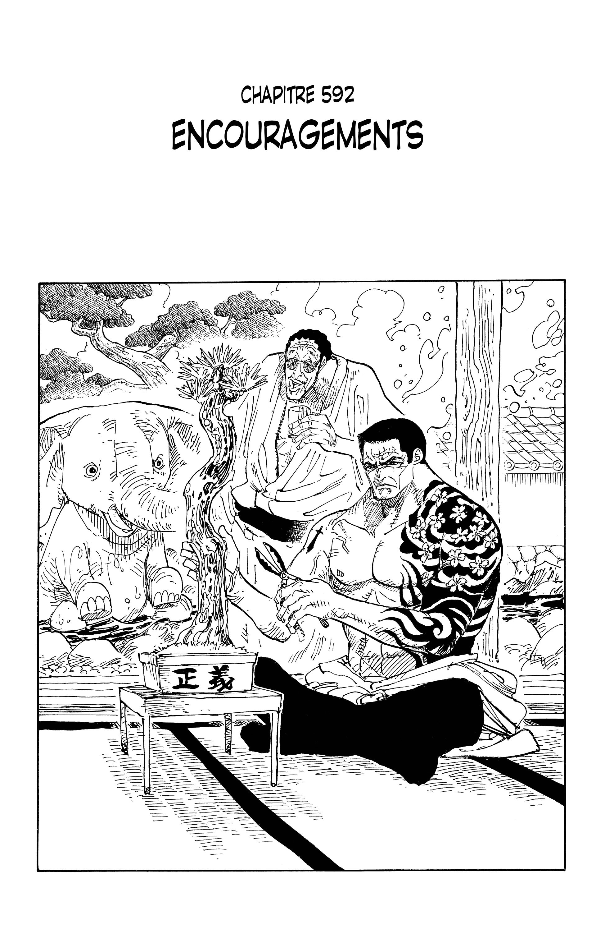 One Piece Chapitre 592 - Page 1
