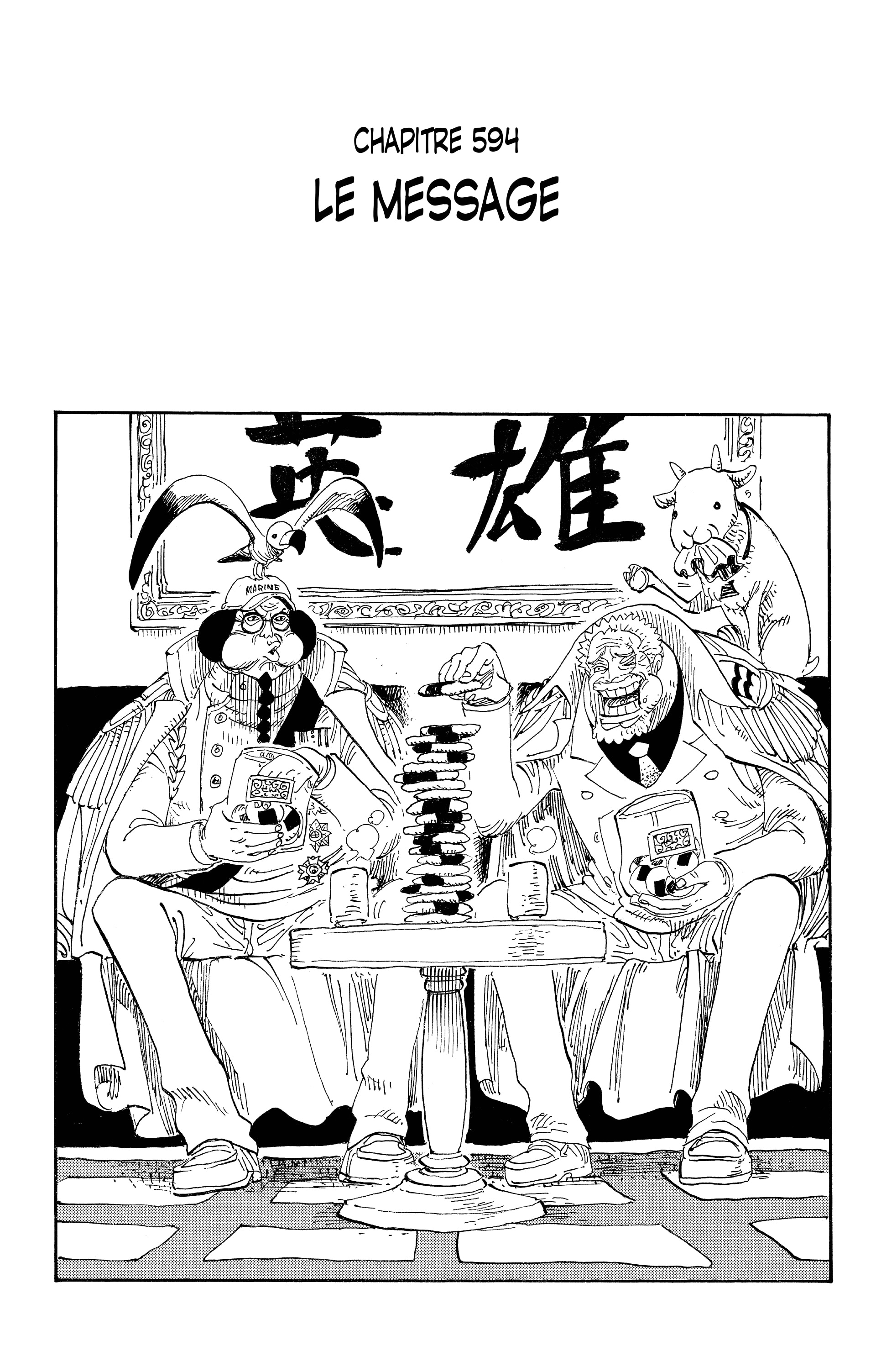 One Piece Chapitre 594 - Page 1