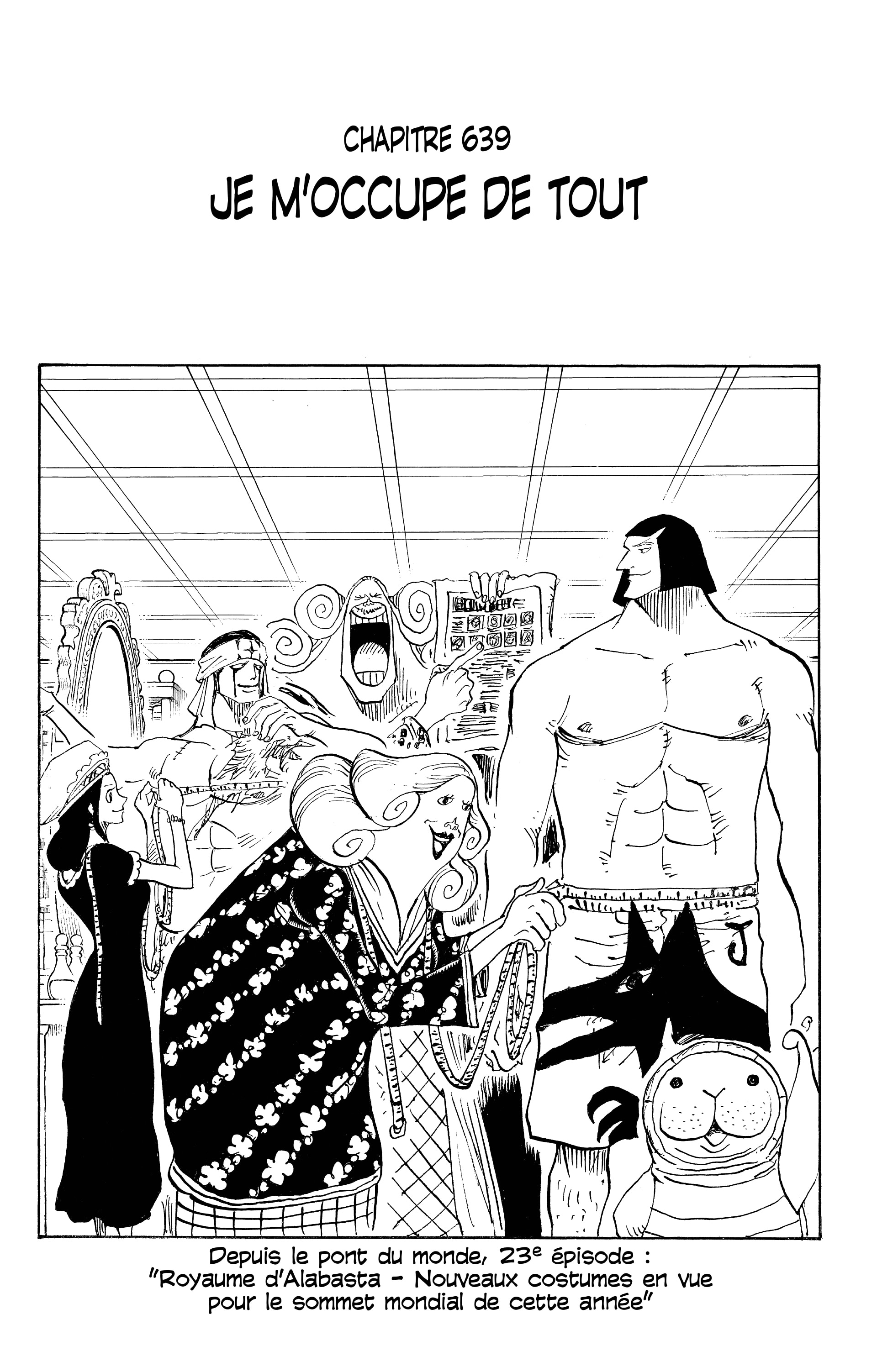 One Piece Chapitre 639 - Page 1